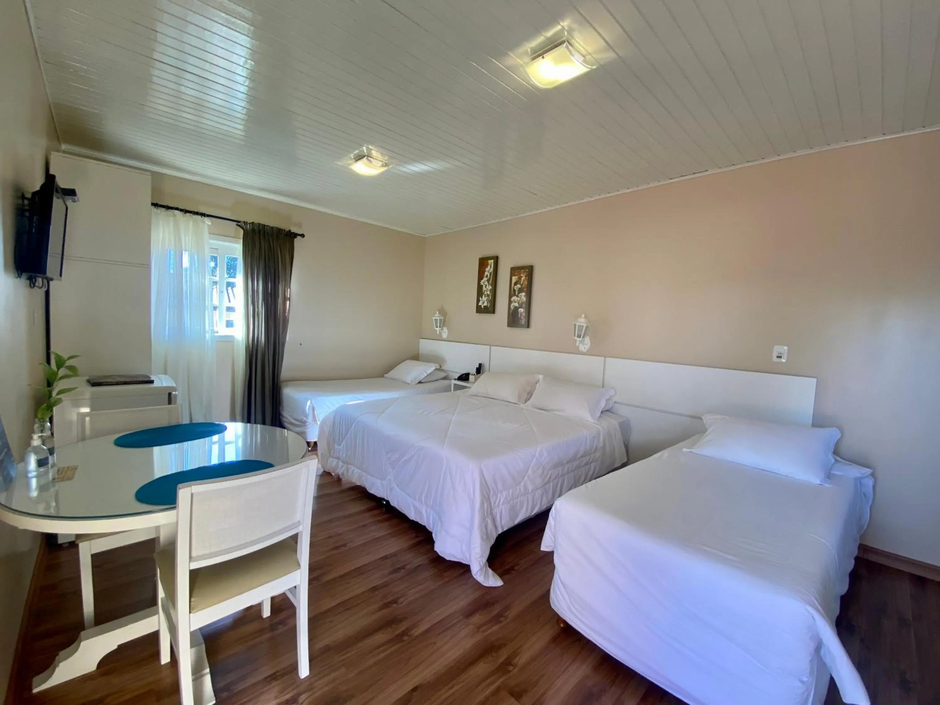 Bedroom, Bed in Pousada Cabanas Rota do Sol