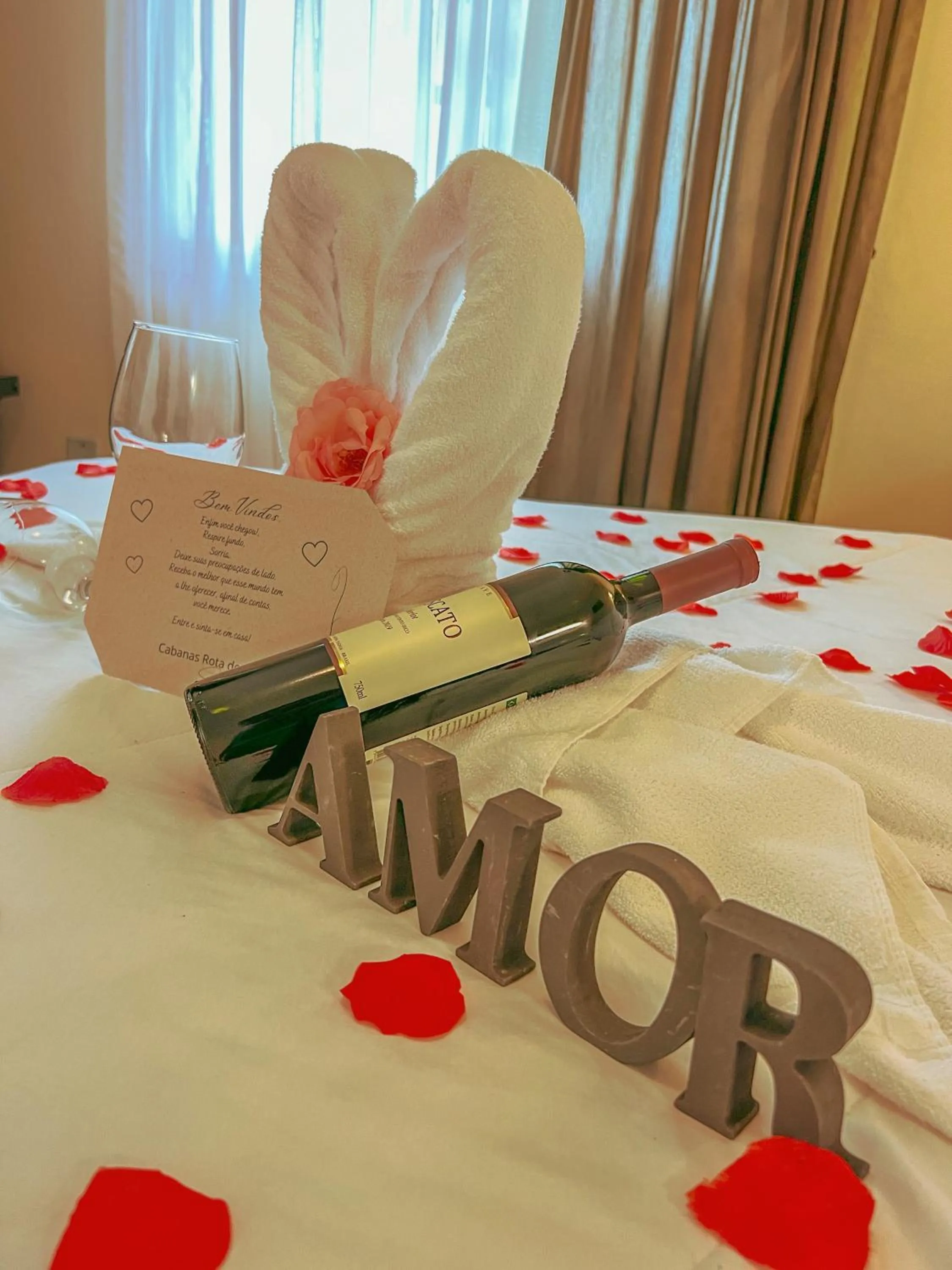 Bedroom, Bed in Pousada Cabanas Rota do Sol