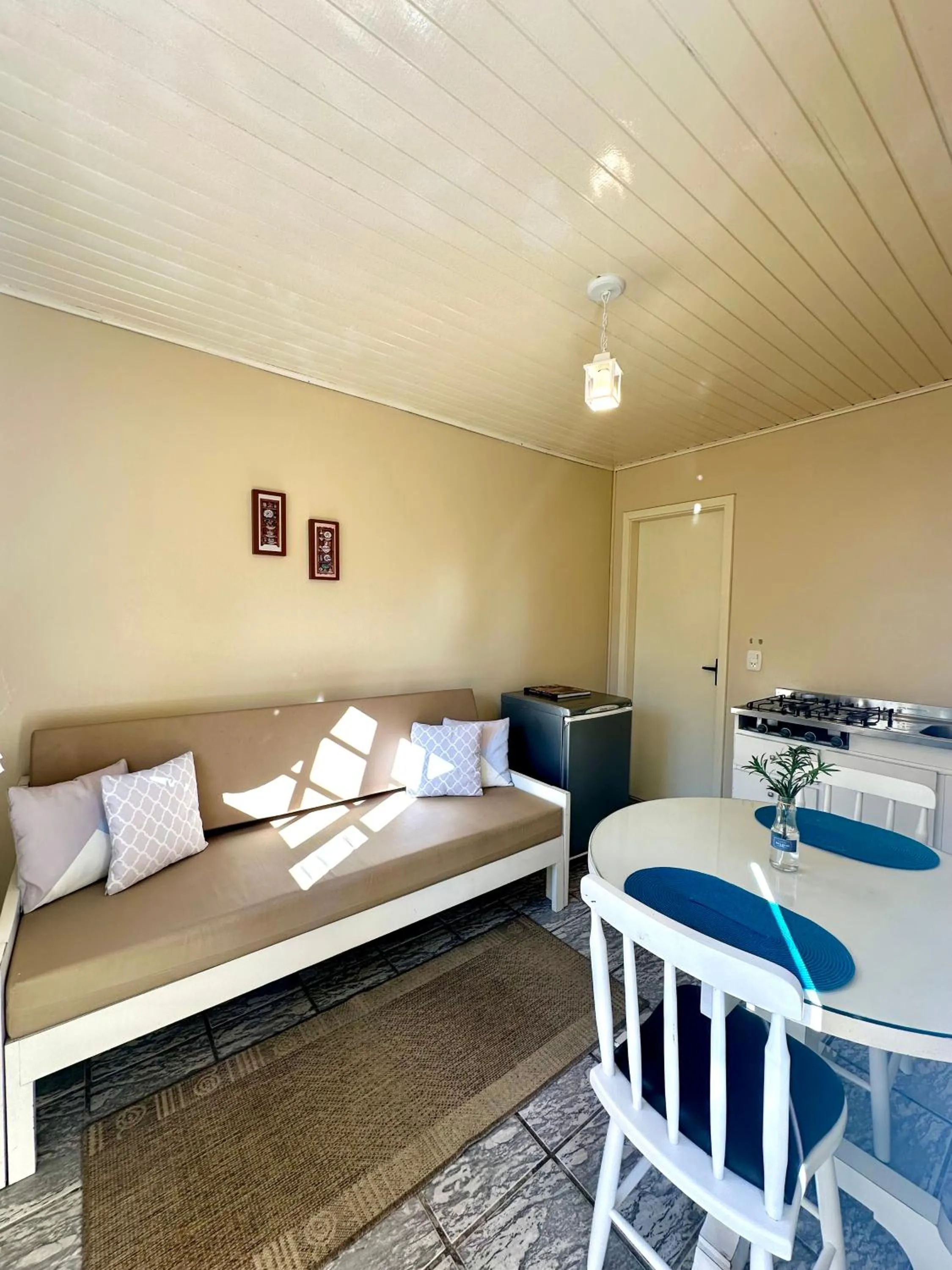 Living room in Pousada Cabanas Rota do Sol