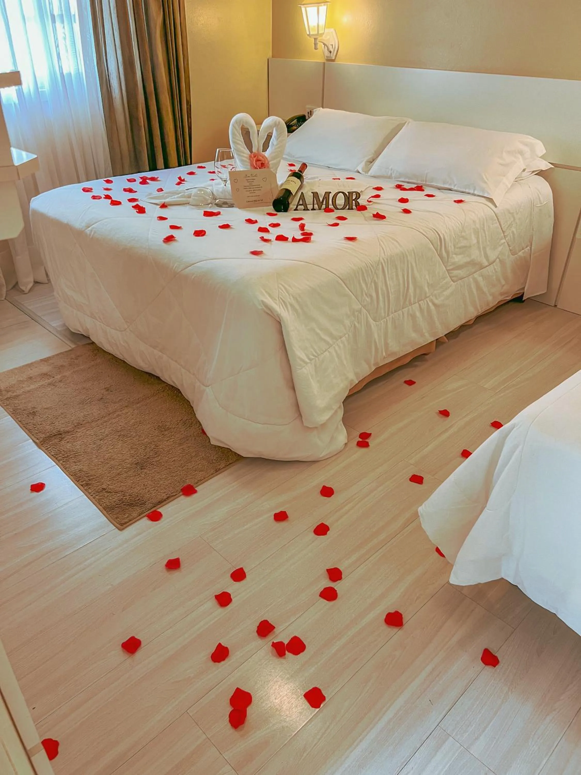 Bedroom, Bed in Pousada Cabanas Rota do Sol