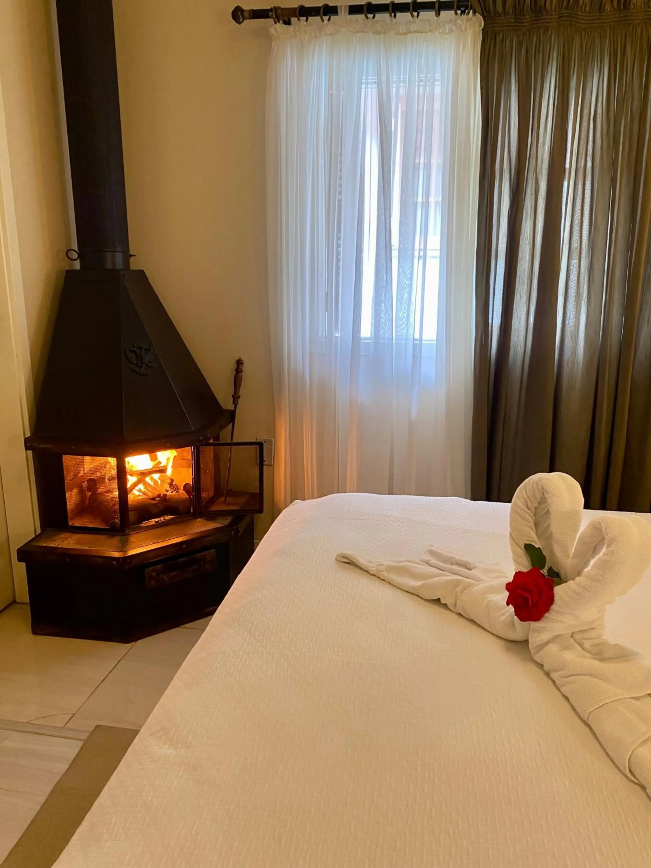 Bedroom, Bed in Pousada Cabanas Rota do Sol