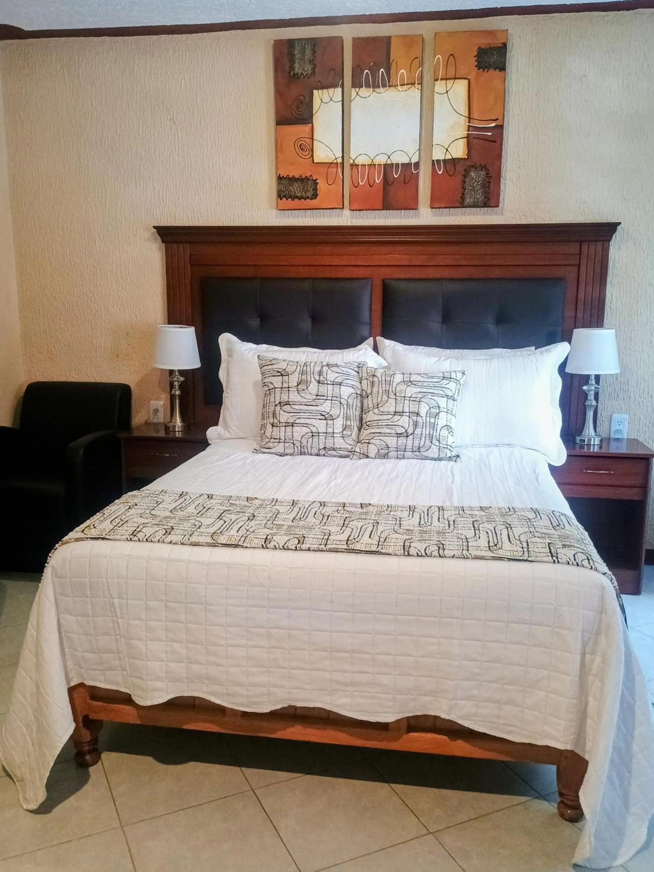 Bed in Hotel Villa Bernal