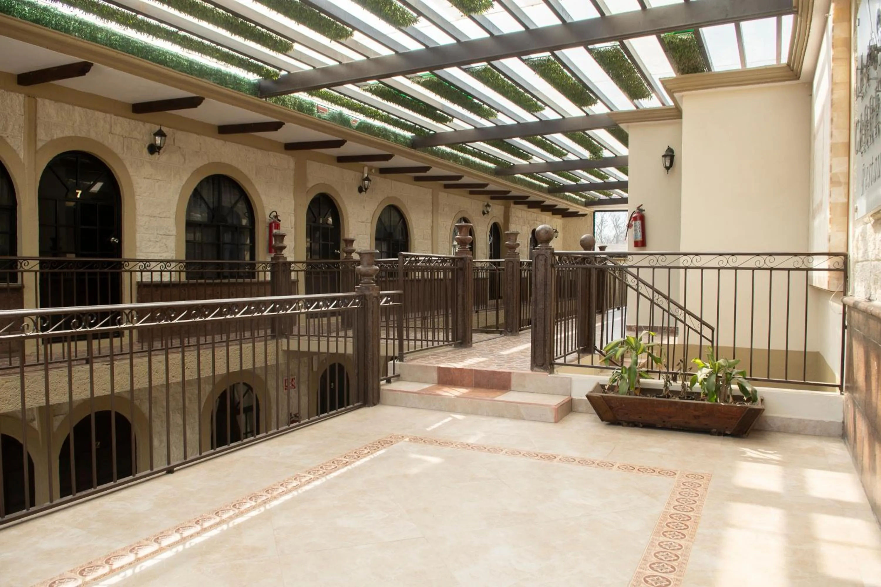 Balcony/Terrace in Hotel Villa Bernal