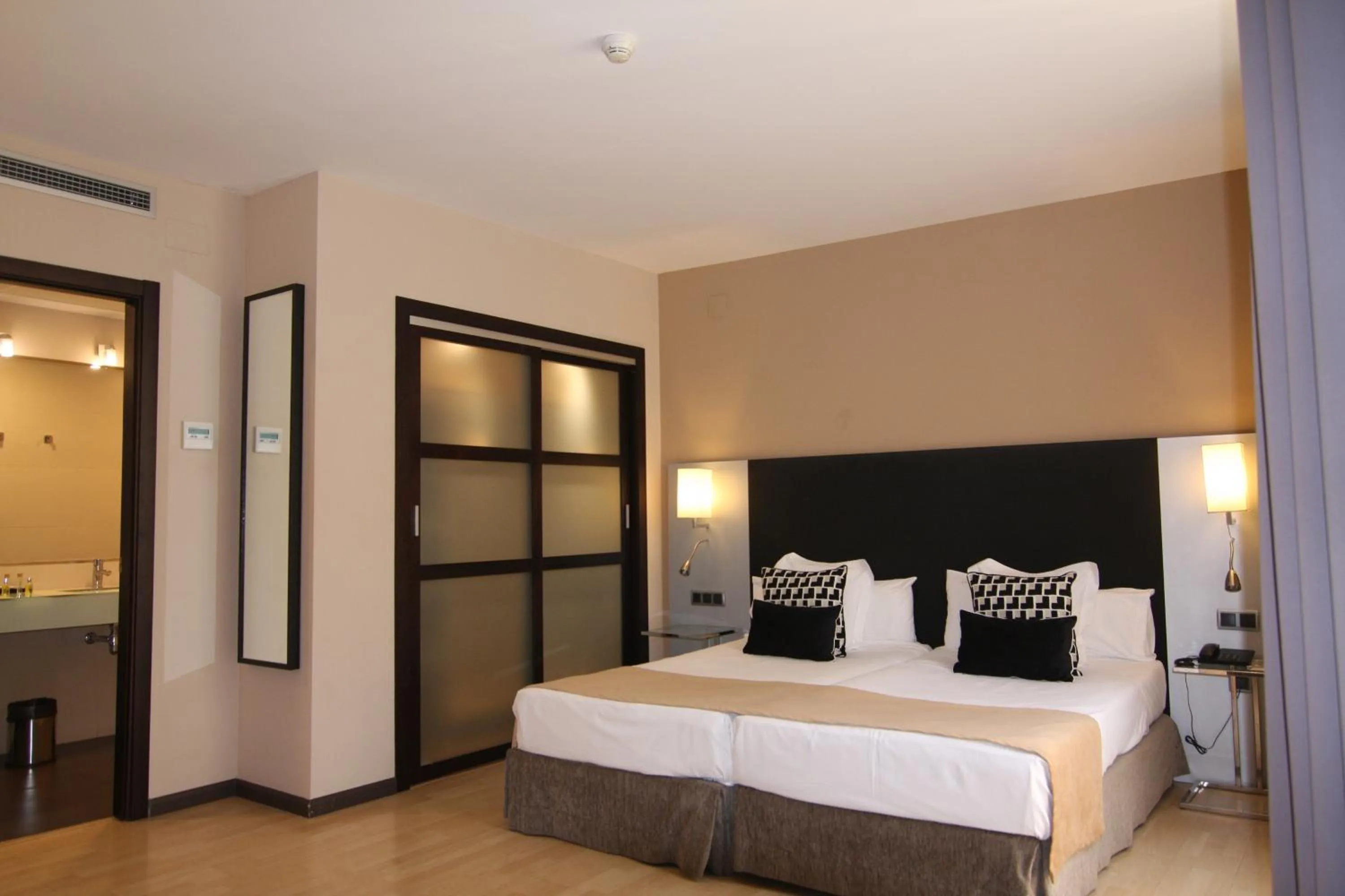 Bed in Hotel San Gil