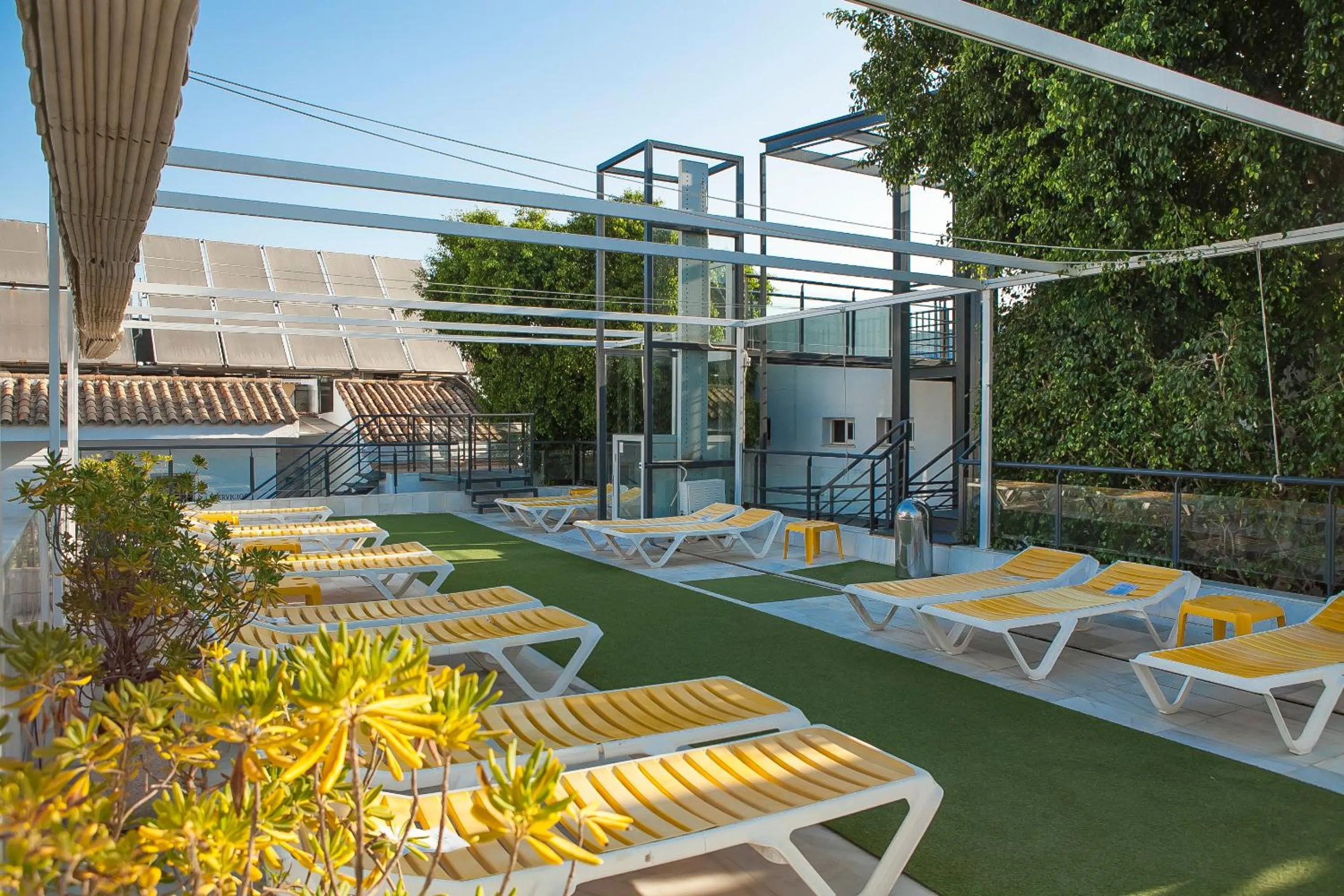 Solarium in Hotel San Gil