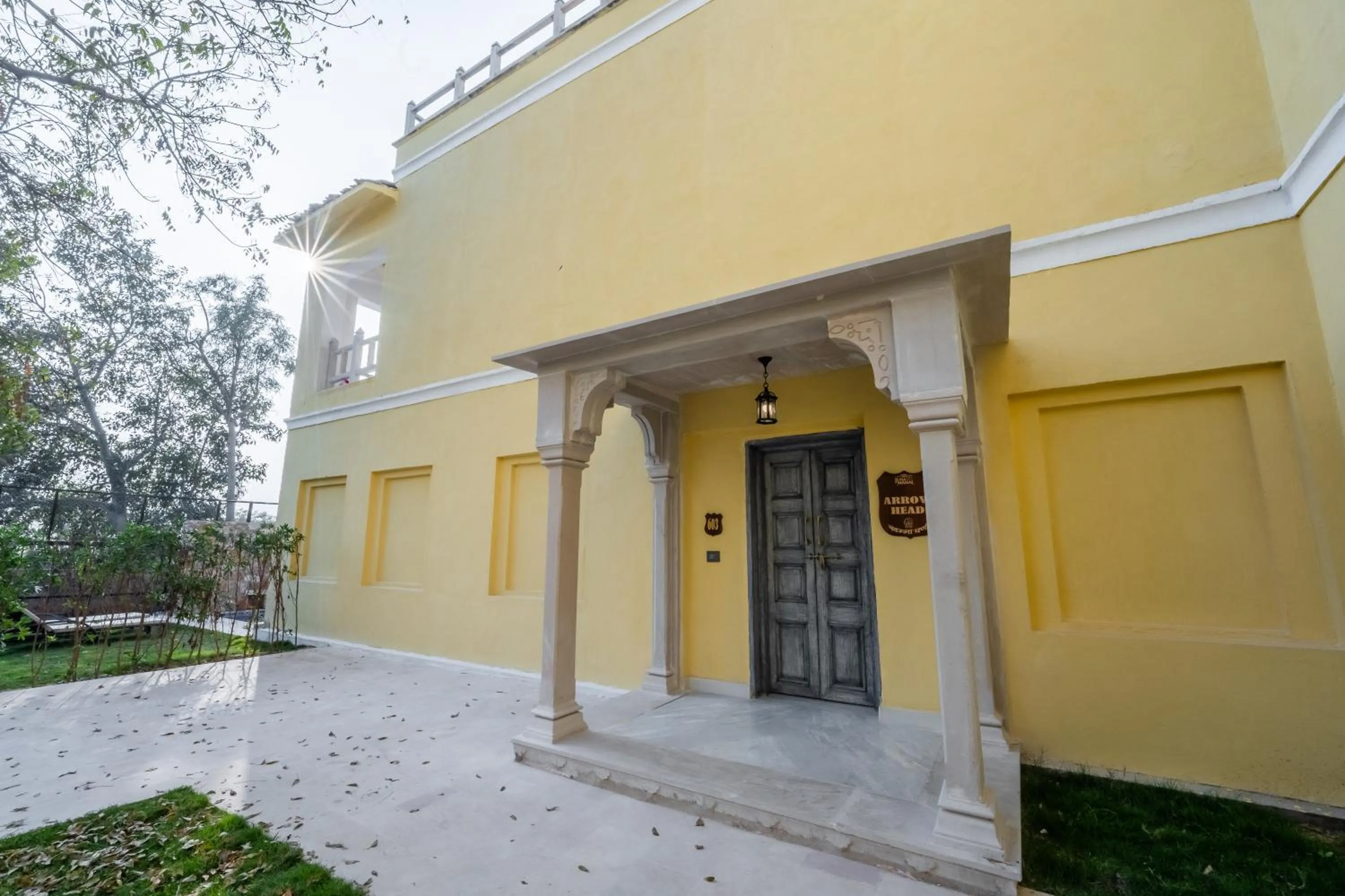 Property building in Juna Mahal Jungle Resort Ranthambore