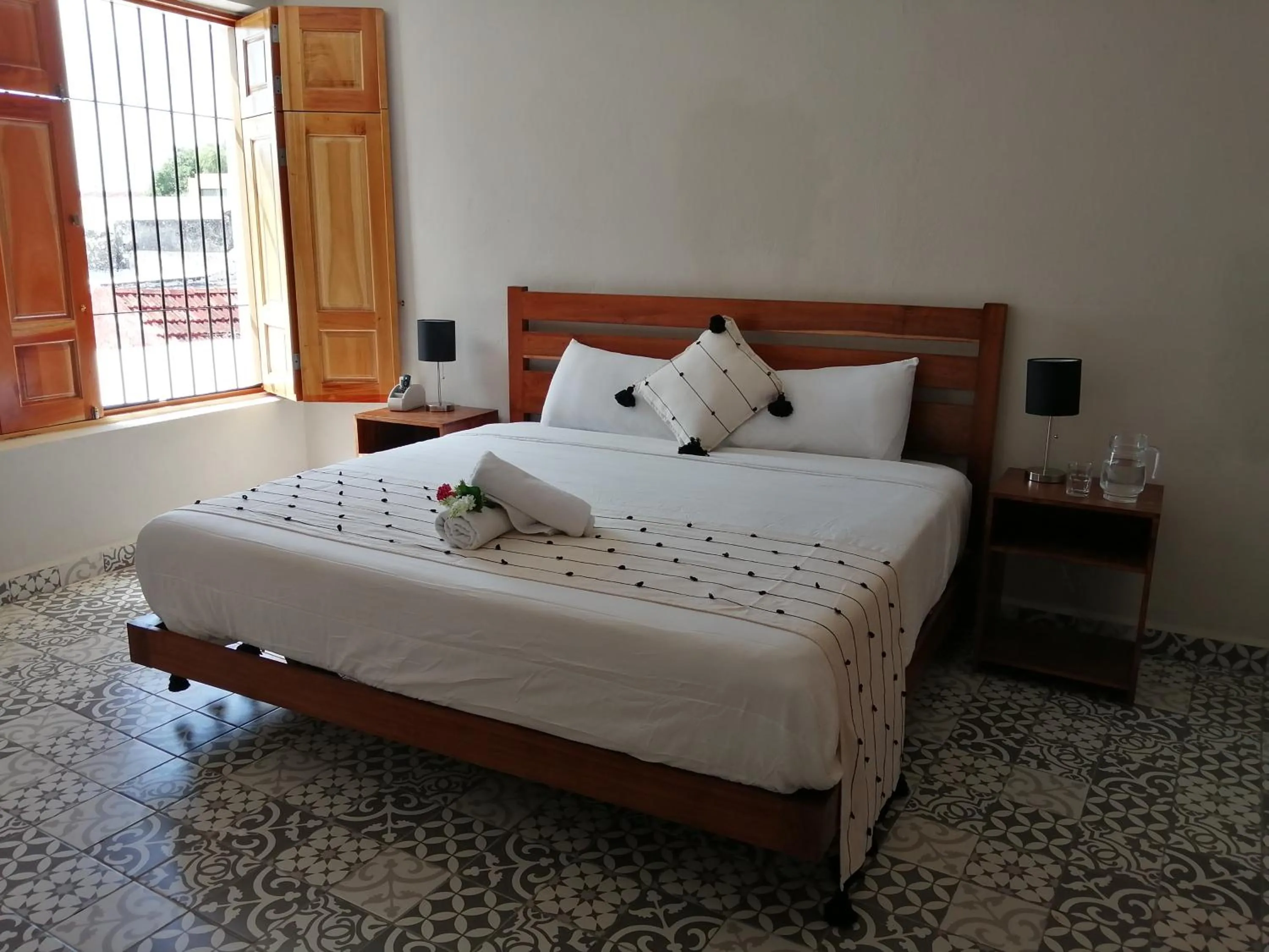 Bed in Hotel Casa Piedad