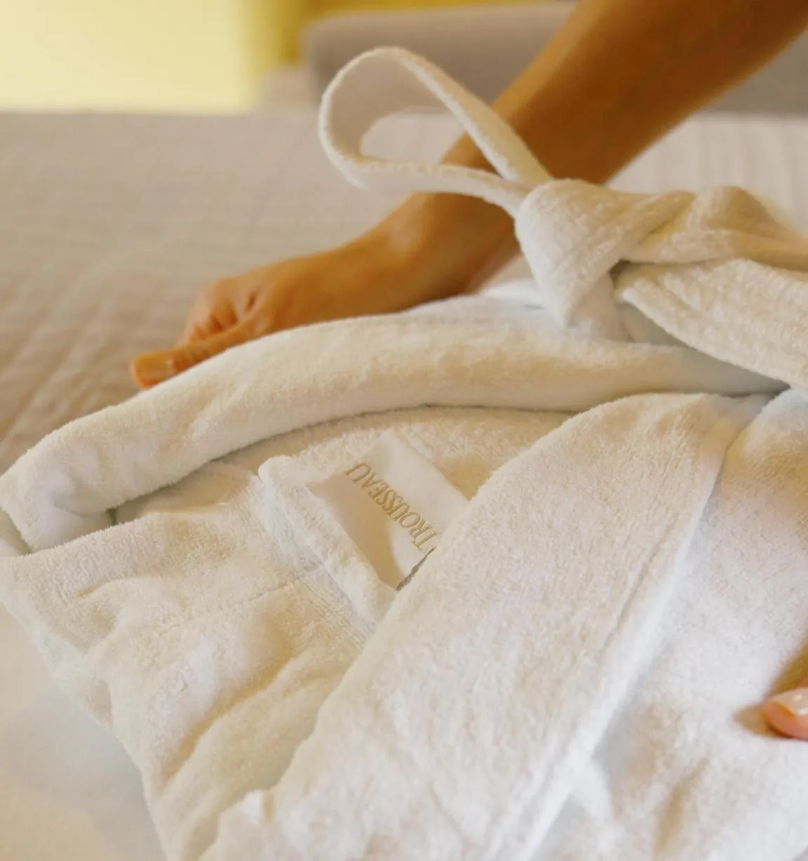 towels, Bed in Pousada Casa Campestre