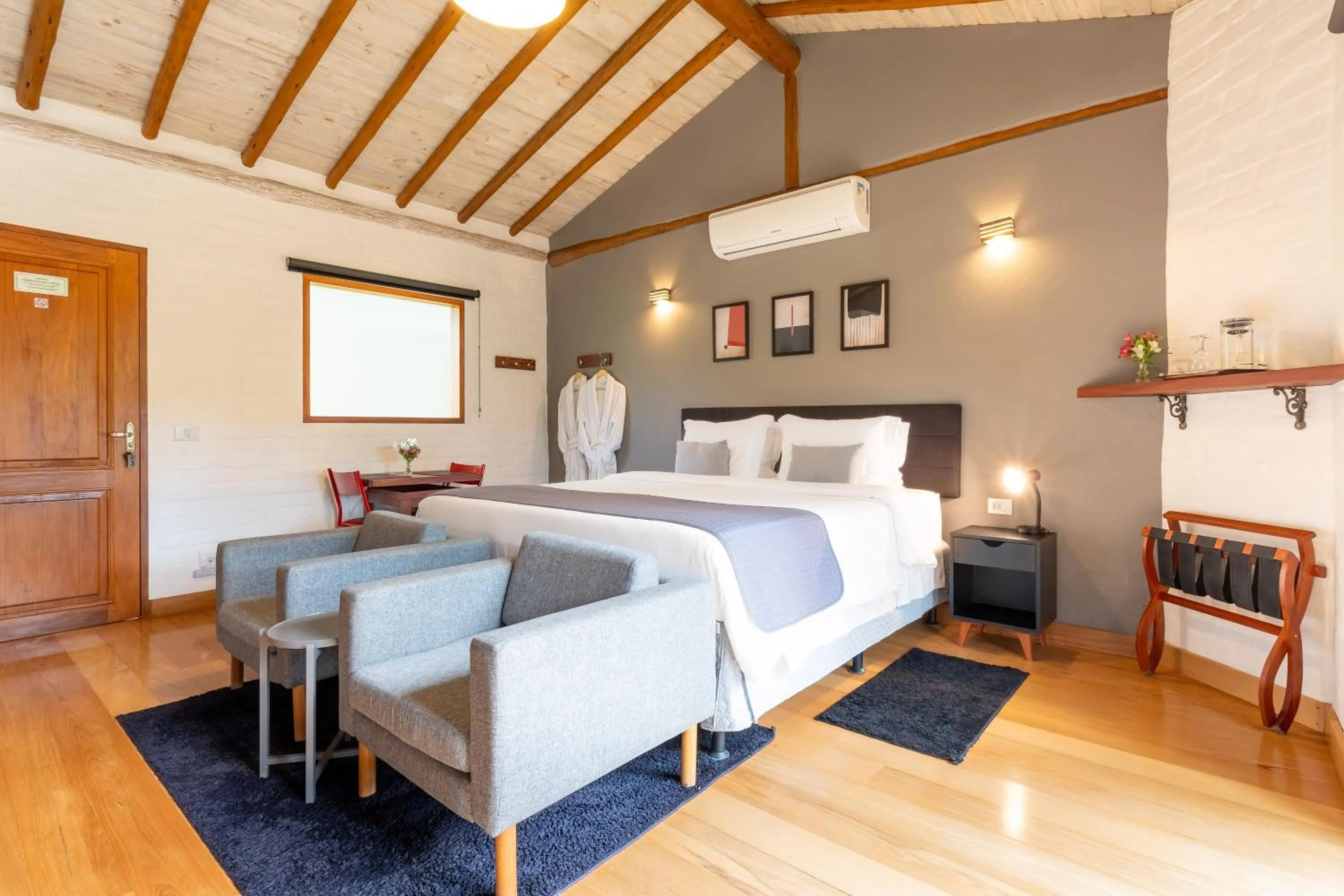 Bedroom, Bed in Pousada Casa Campestre