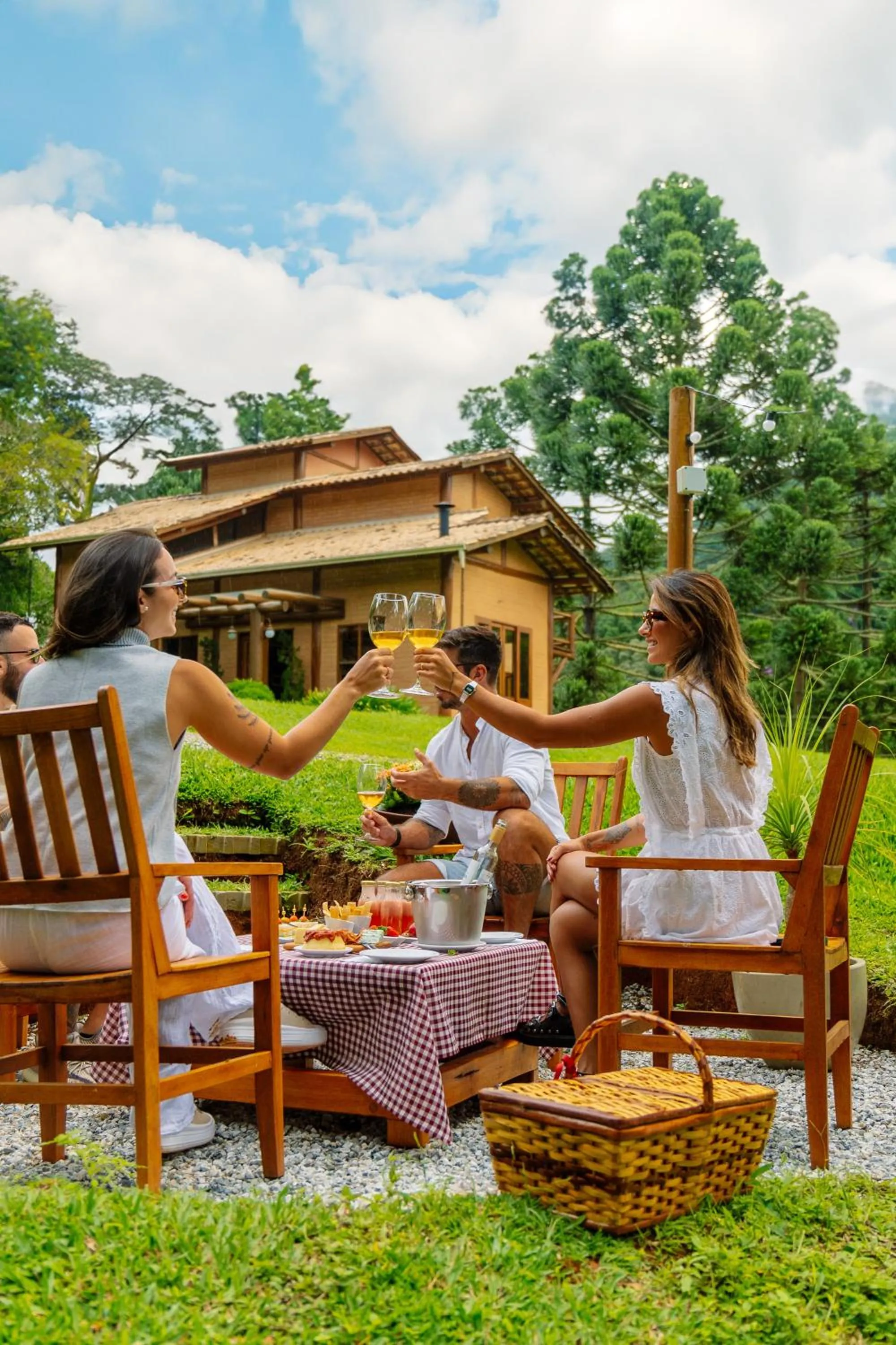 Garden in Pousada Casa Campestre