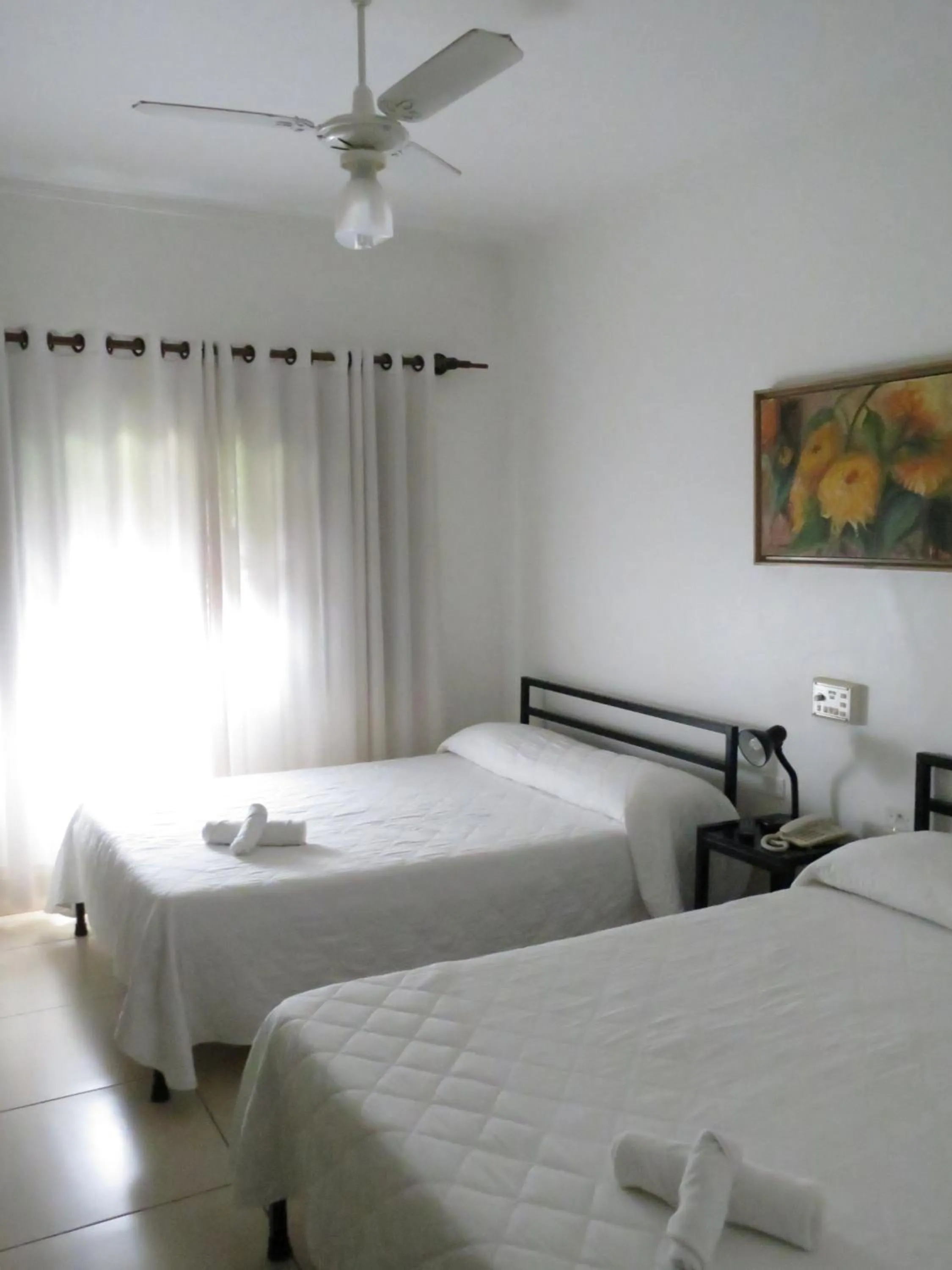 Bed in Hotel Pousada Ourinhos