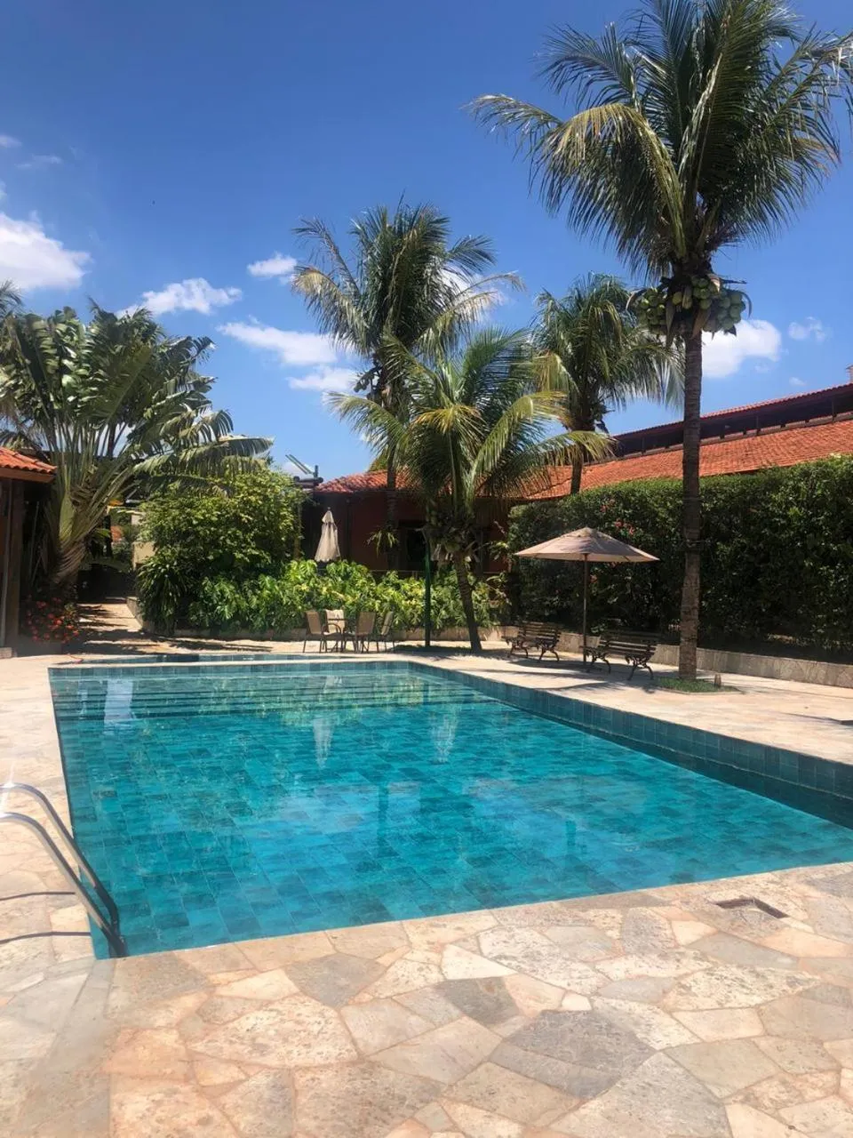 Garden in Hotel Pousada Ourinhos