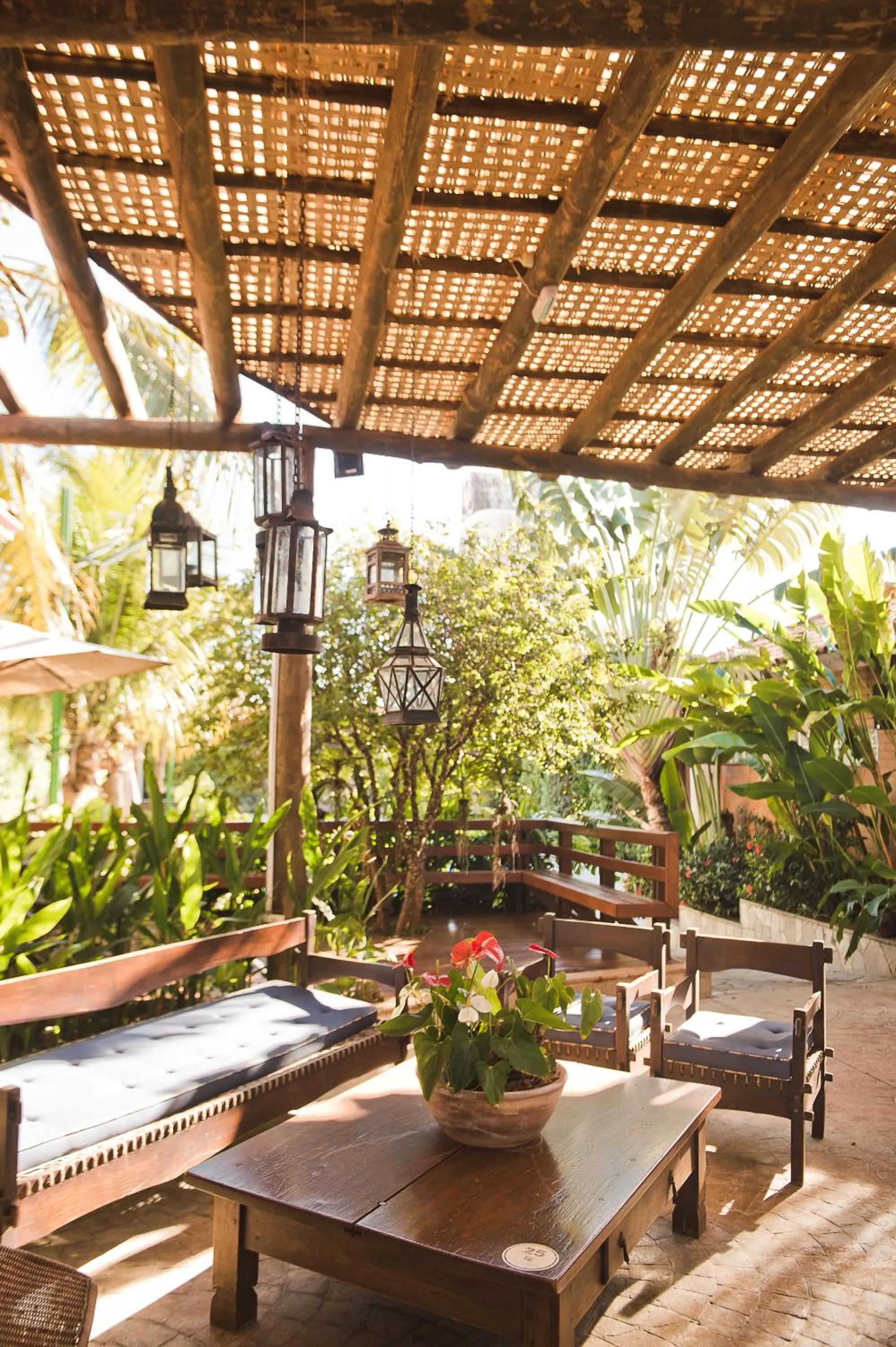 Garden in Hotel Pousada Ourinhos