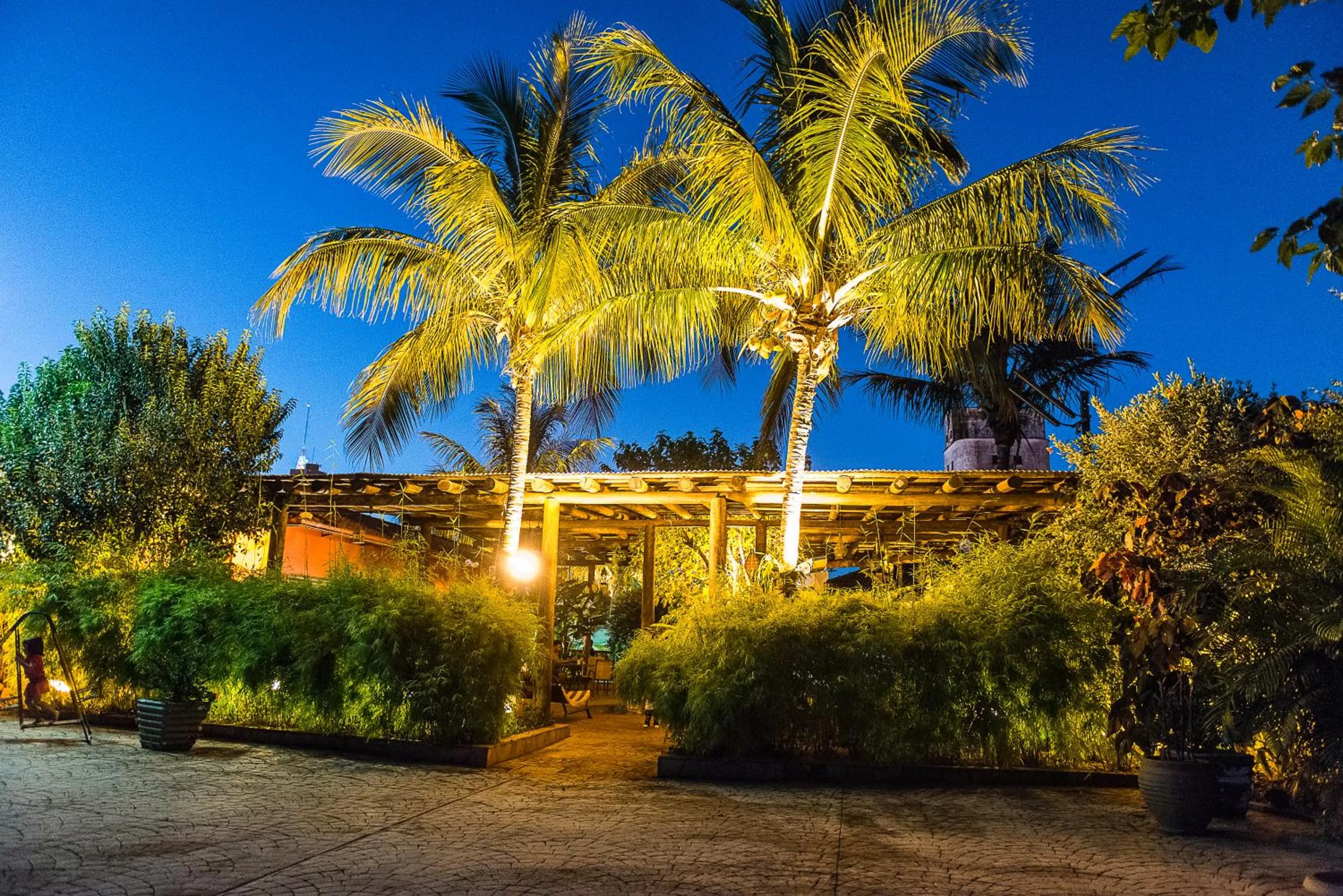 Garden in Hotel Pousada Ourinhos