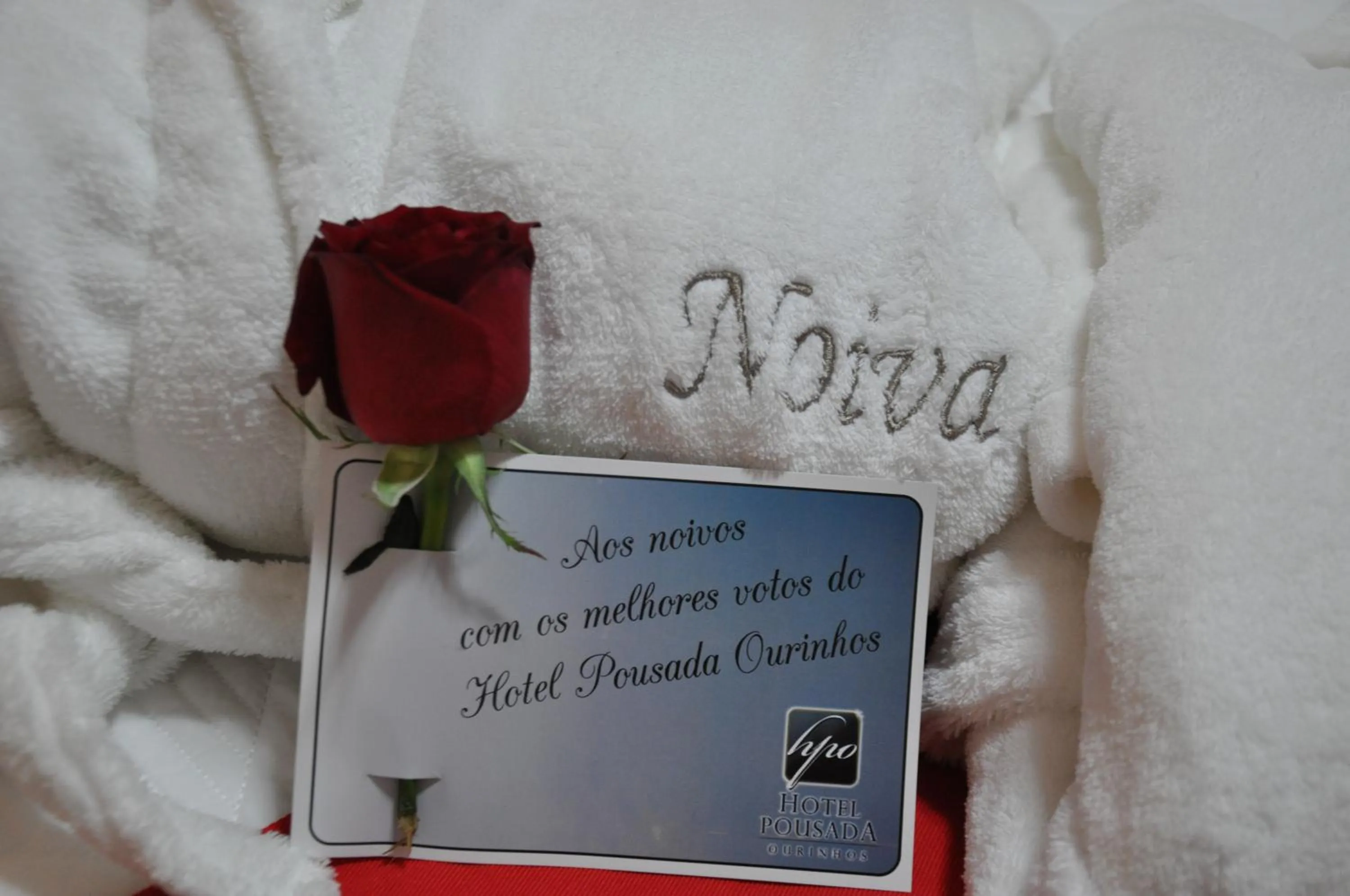 Bed in Hotel Pousada Ourinhos