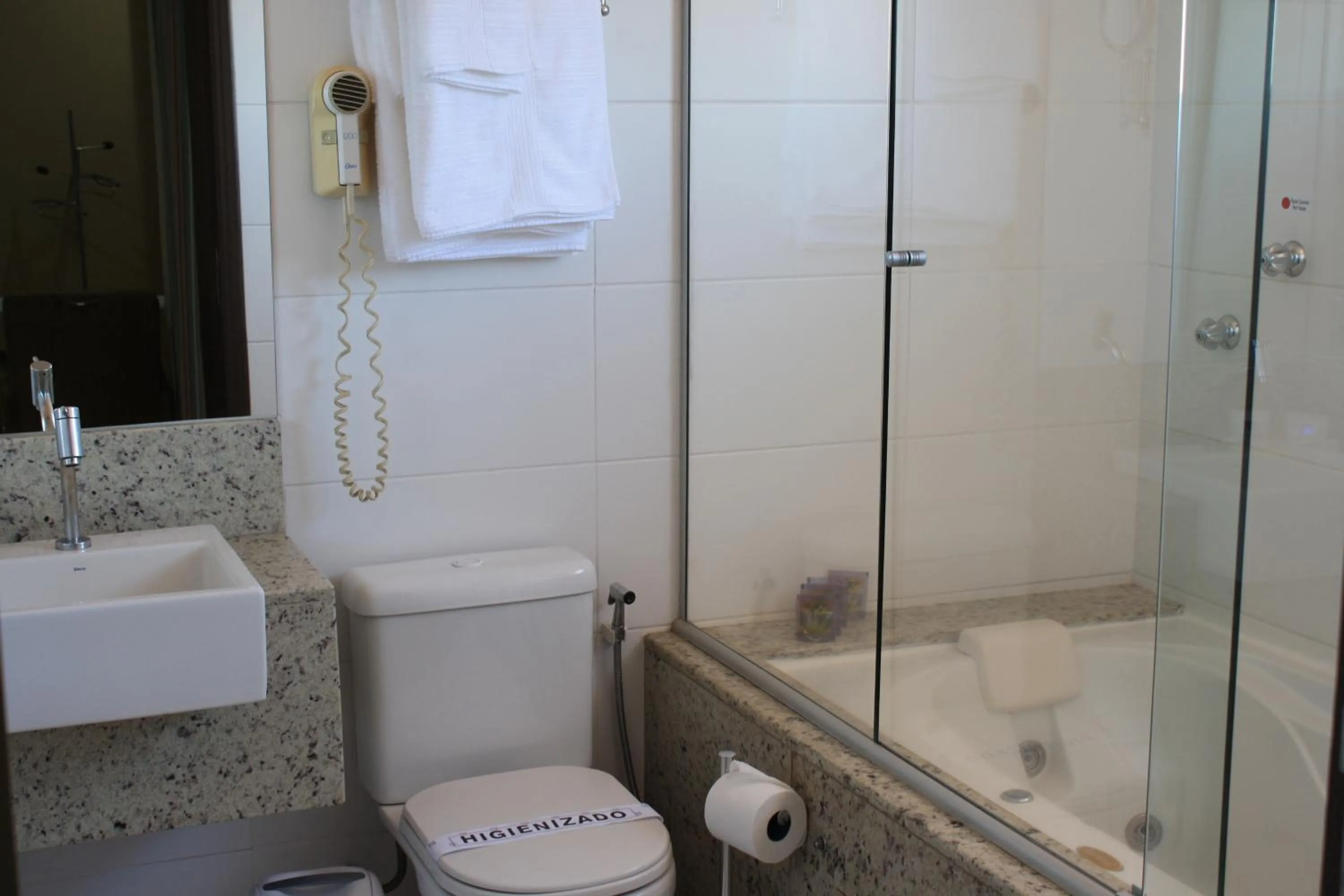 Bed in Hotel Pousada Ourinhos