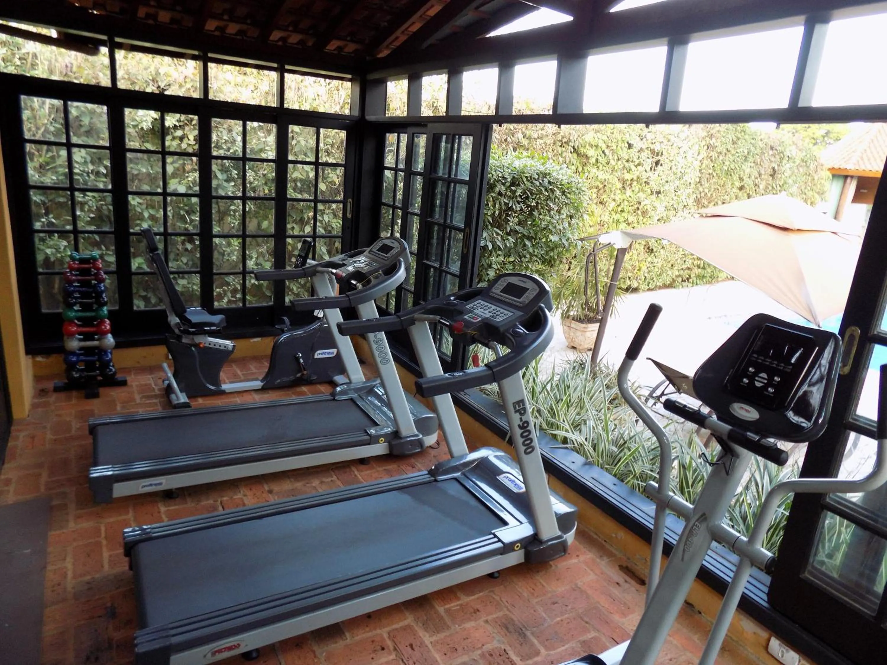 Fitness centre/facilities in Hotel Pousada Ourinhos