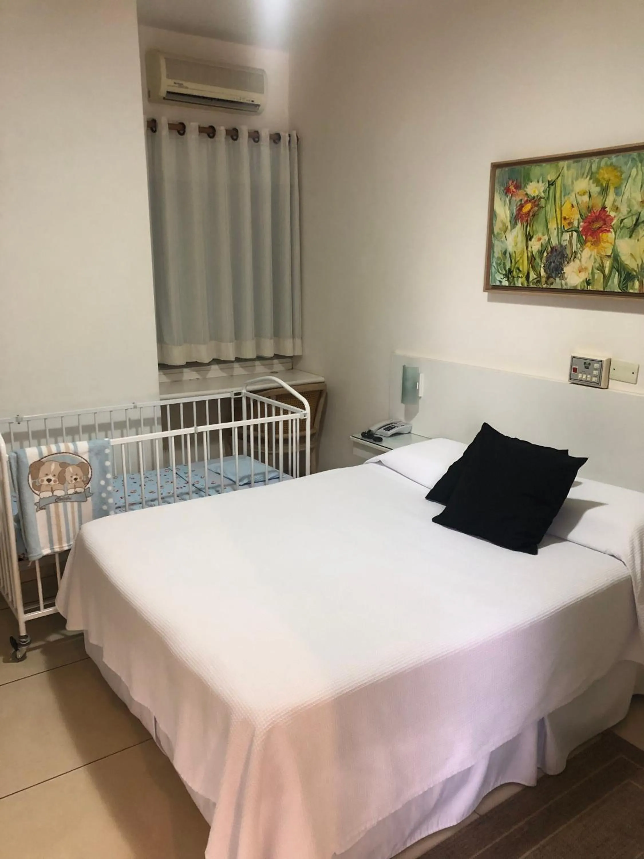 Bed in Hotel Pousada Ourinhos