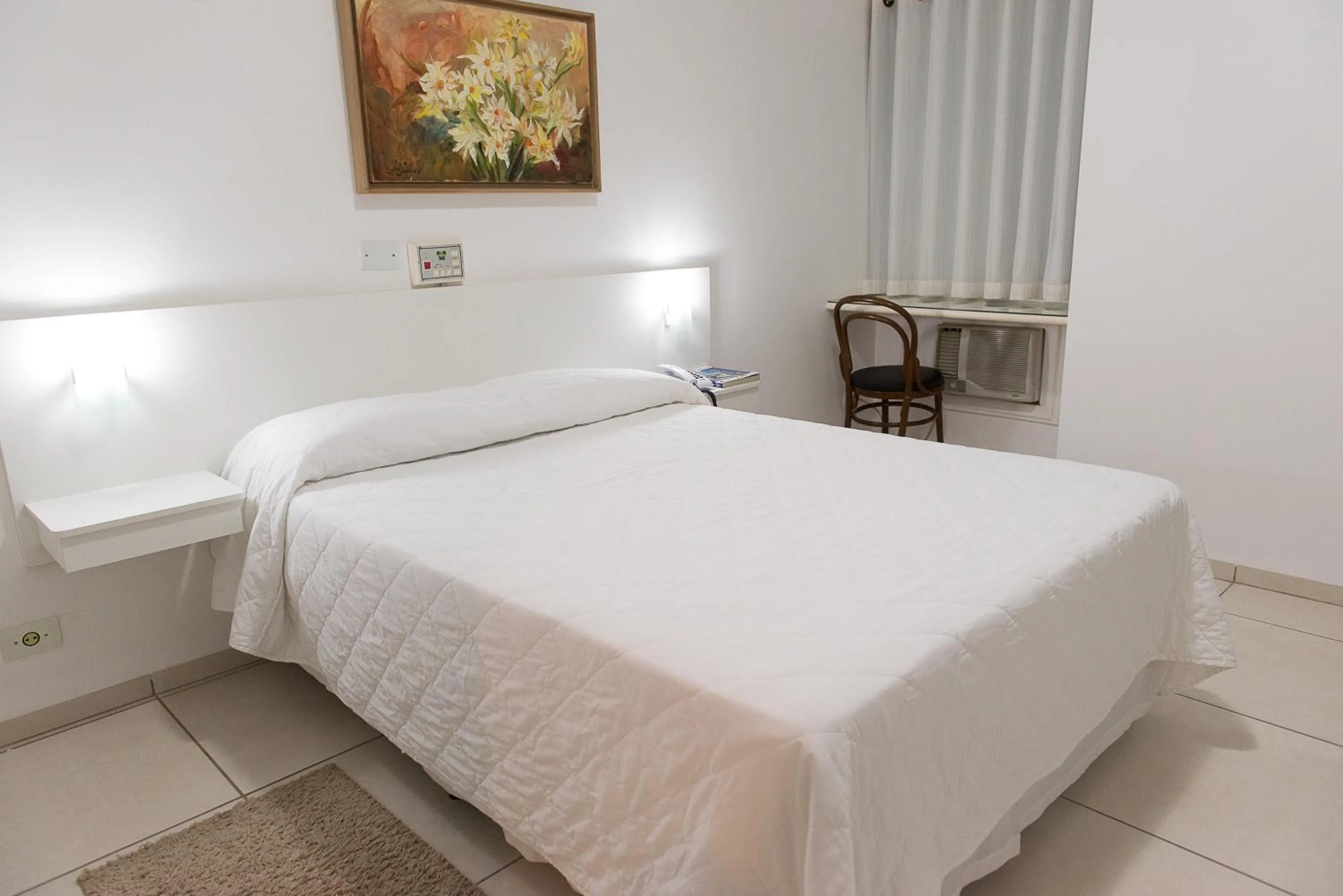 Bed in Hotel Pousada Ourinhos