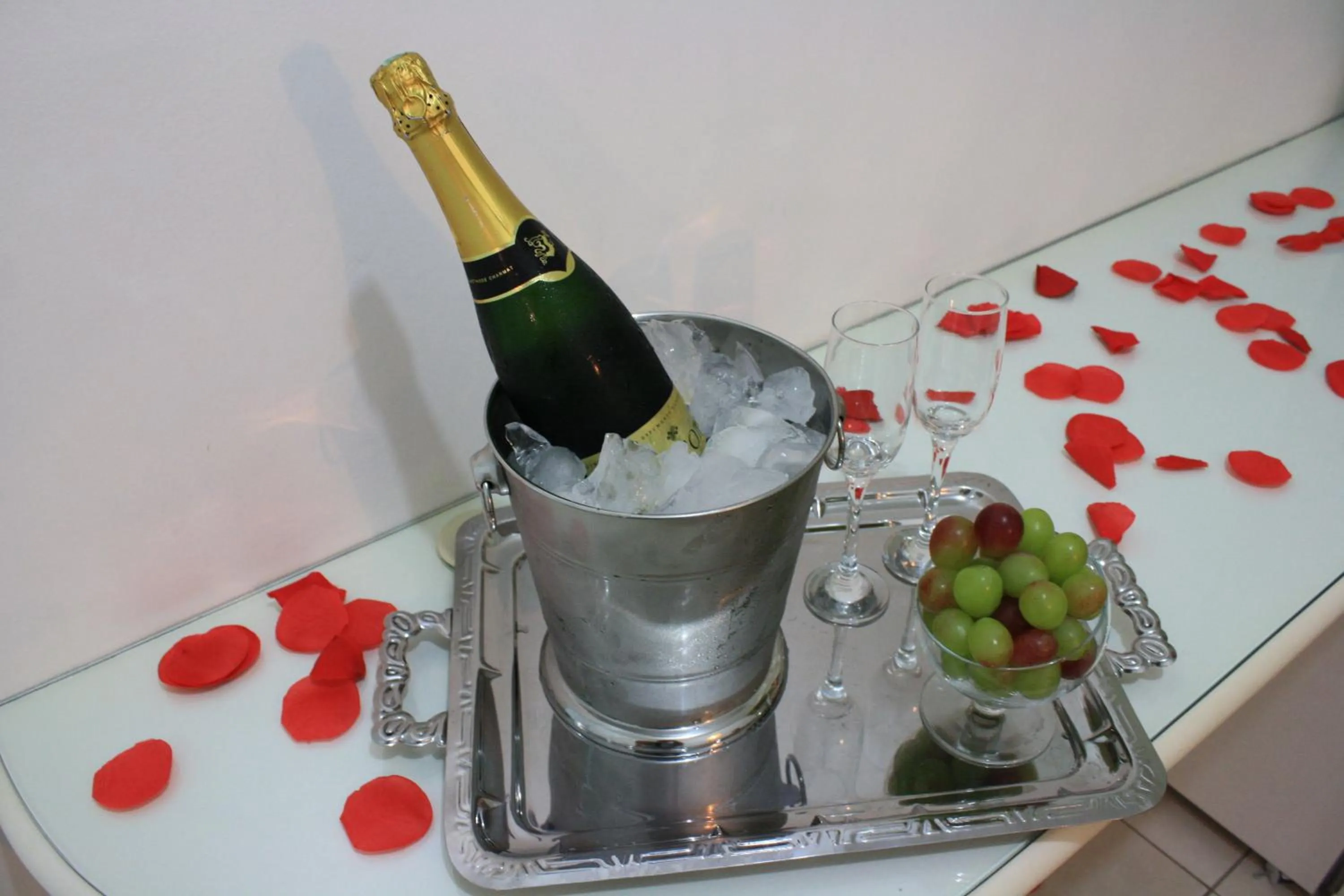 Seating area in Hotel Pousada Ourinhos