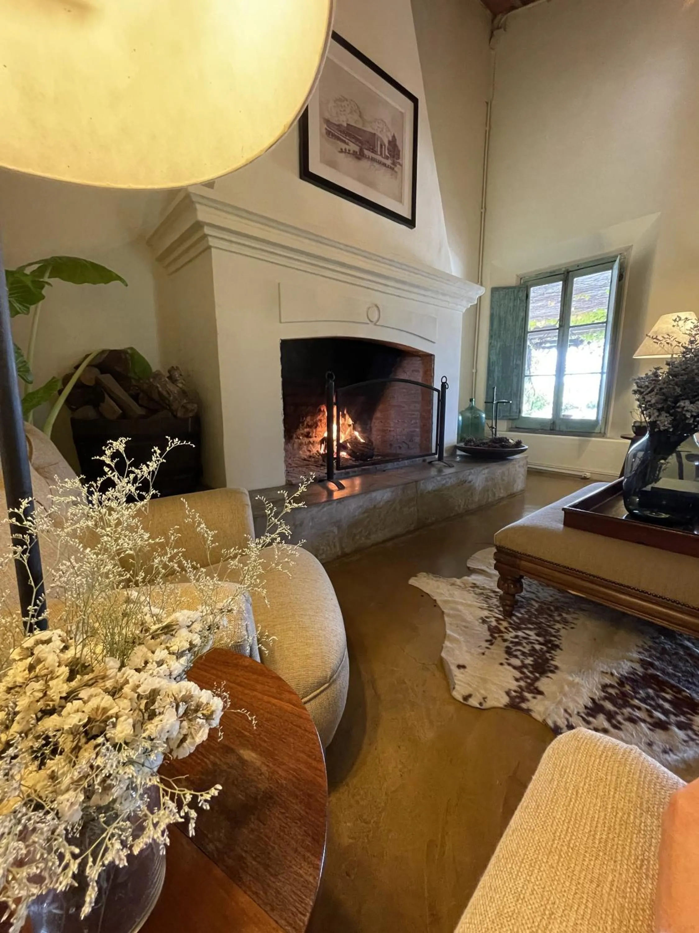 Living room in Narbona Wine Lodge