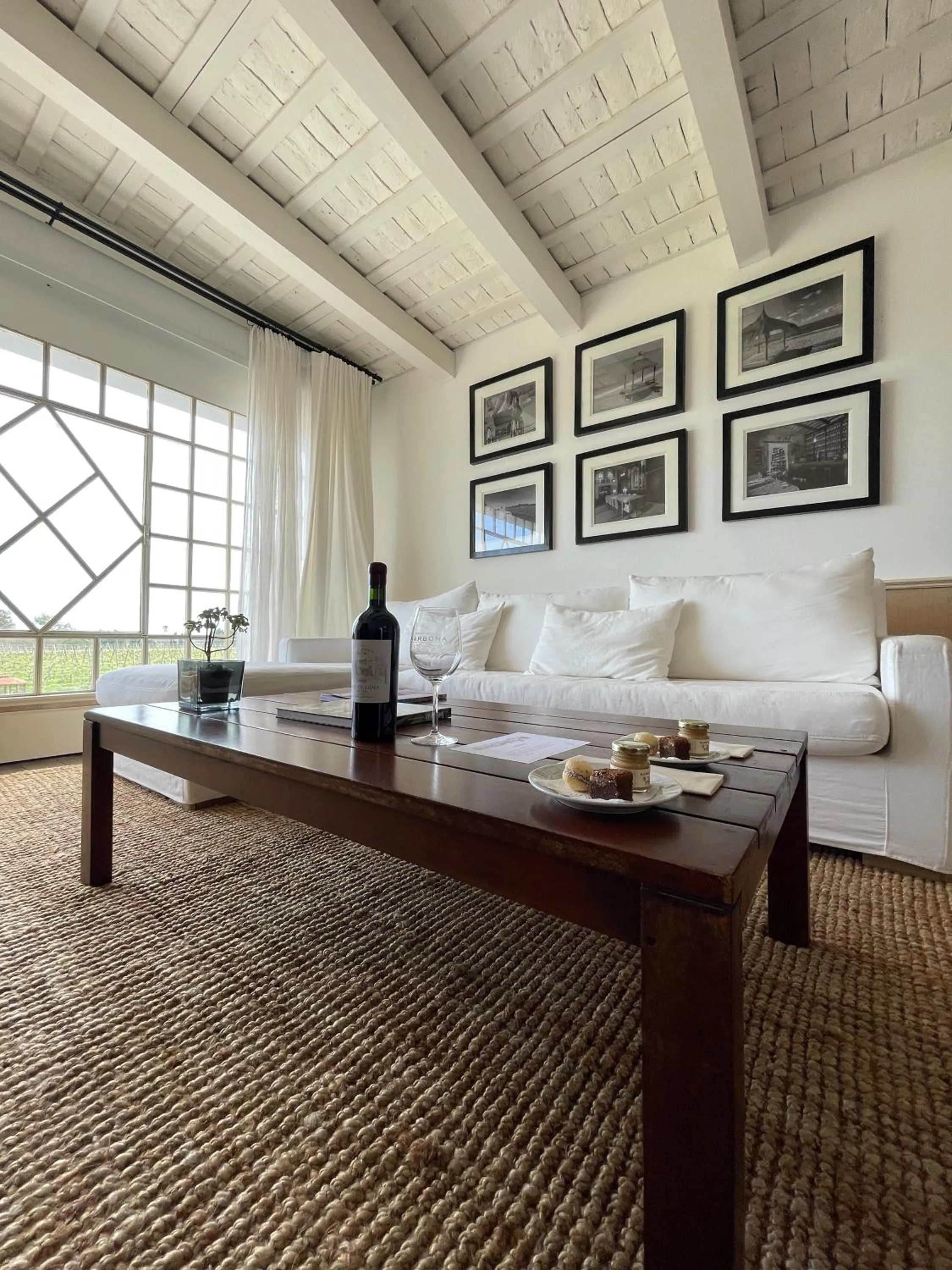 Living room in Narbona Wine Lodge