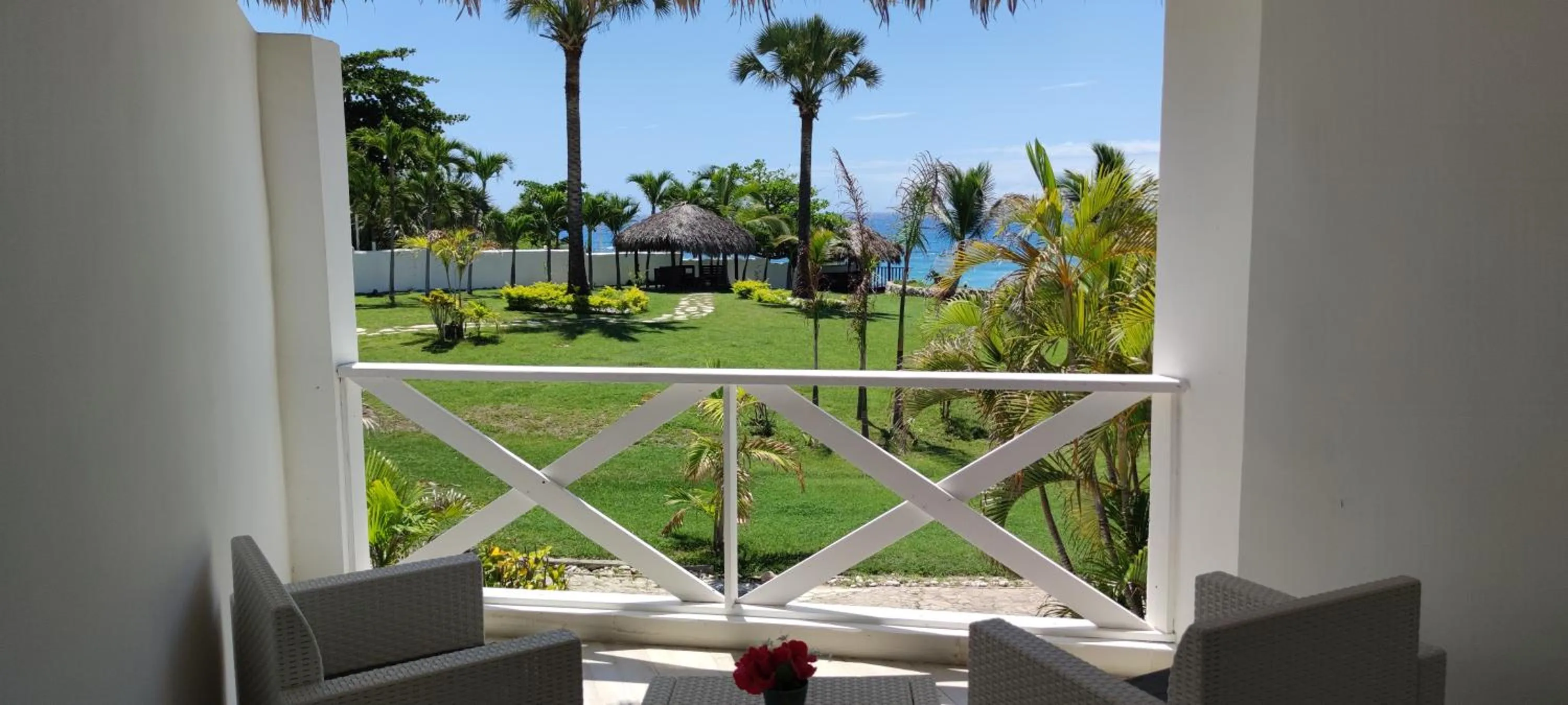 Garden view in Hotel El Quemaito - Luxury Oceanfront Retreat