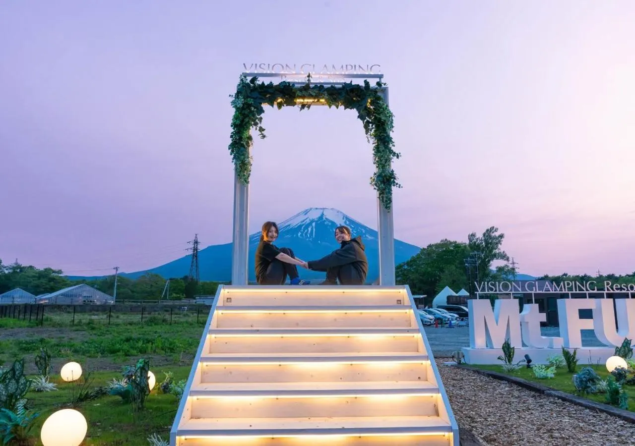 Property building in VISION GLAMPING Resort & Spa 山中湖