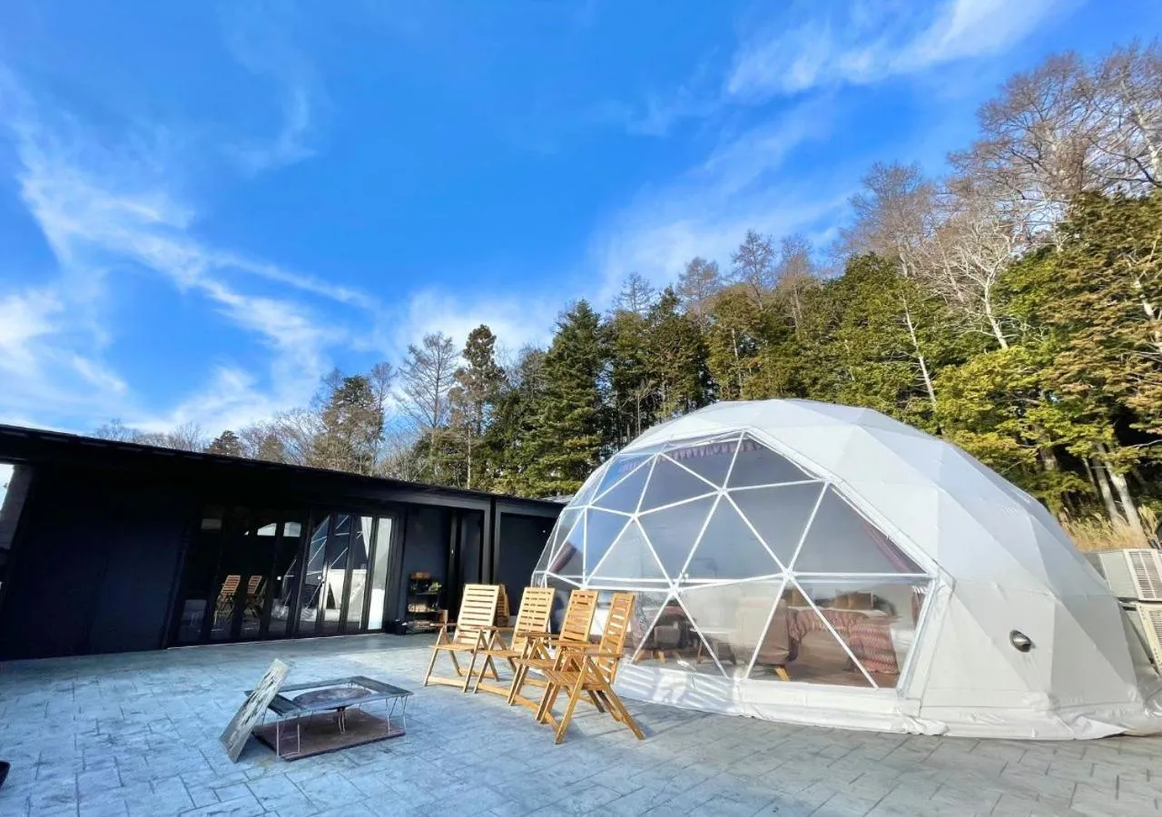 Property building in VISION GLAMPING Resort & Spa 山中湖