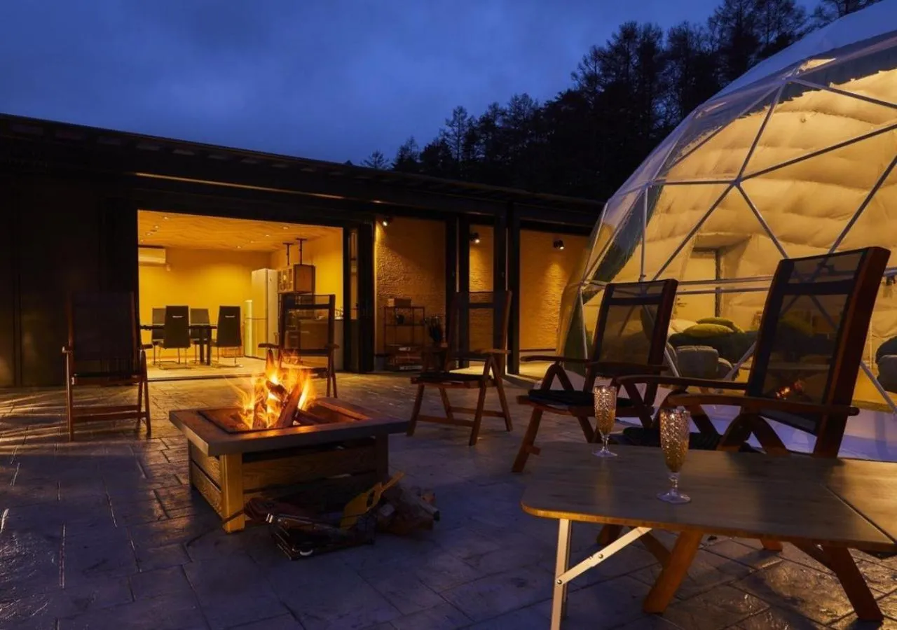 Property building in VISION GLAMPING Resort & Spa 山中湖