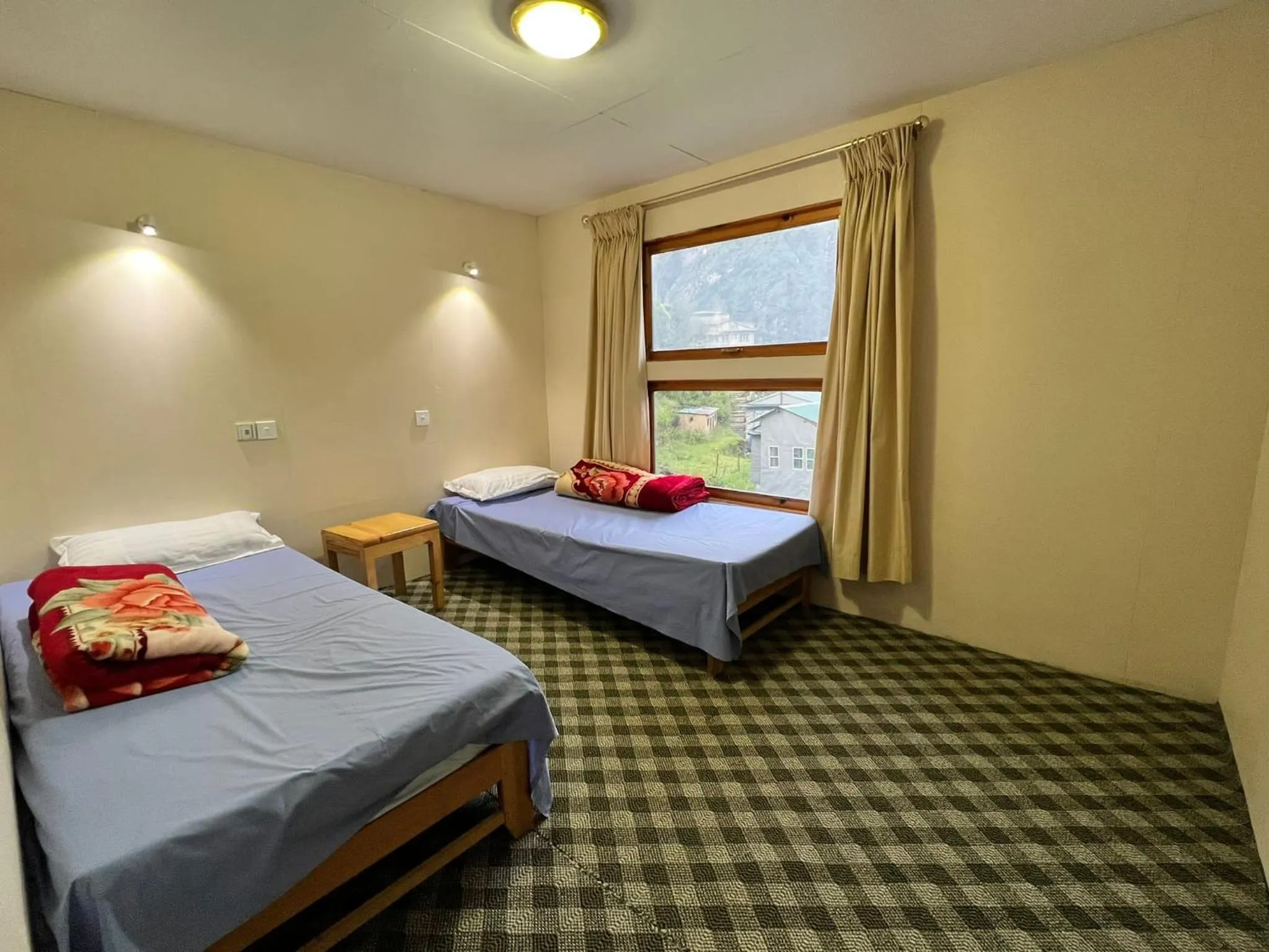 Bed in Hotel Camp de Base