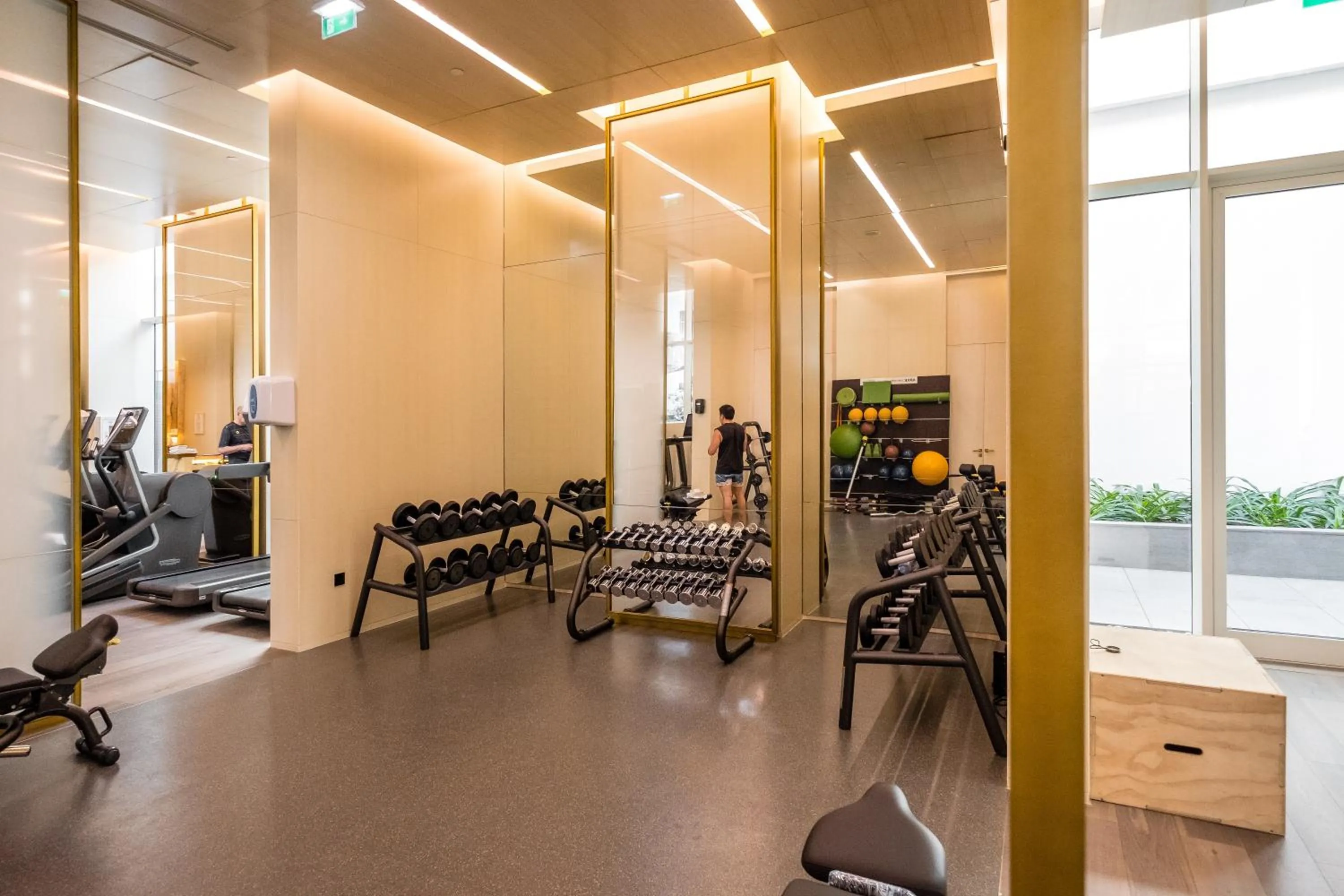 Fitness centre/facilities in Maison Privee - Luxury Sea View Apt in FIVE Resort on The Palm