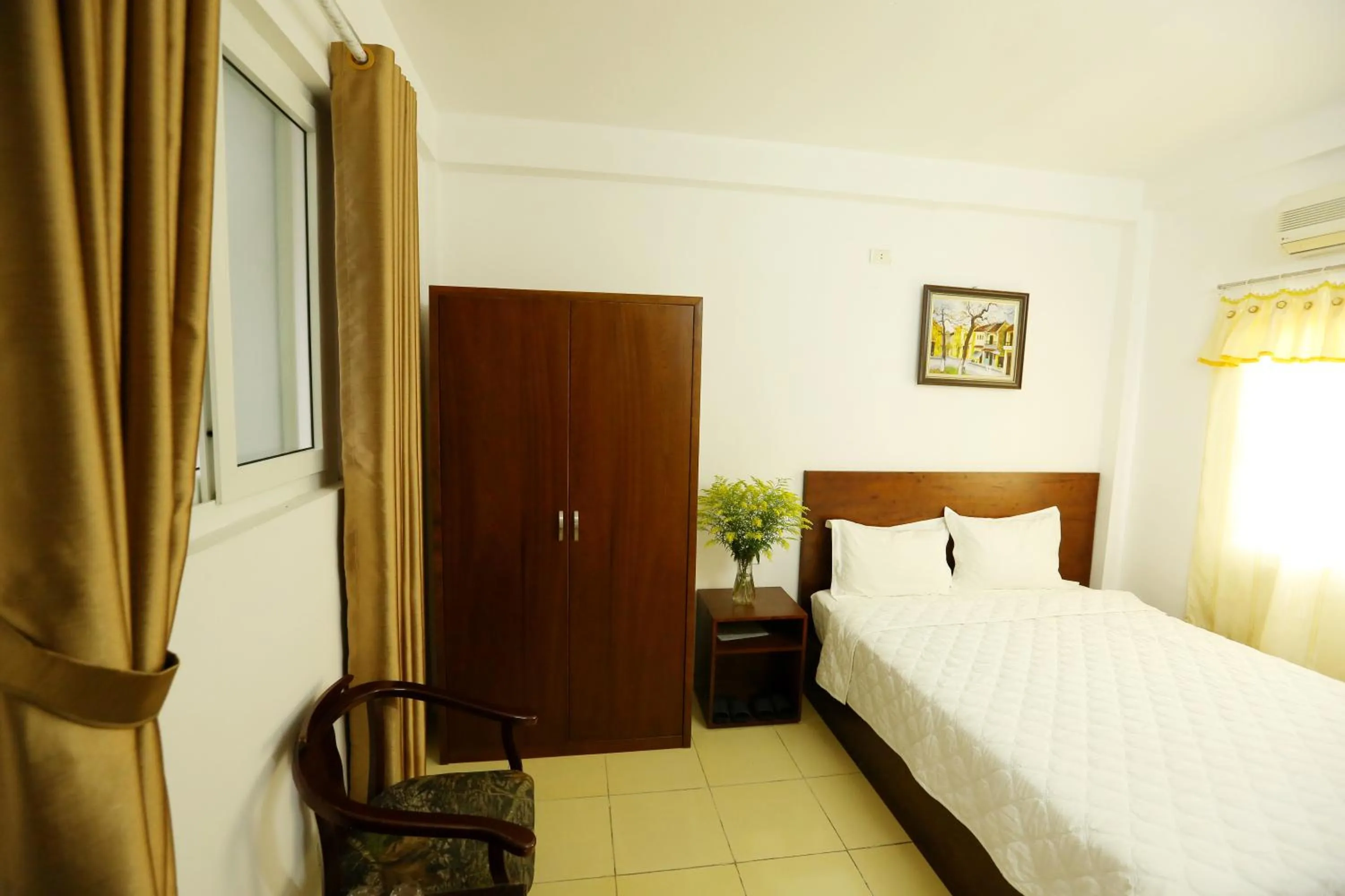 Bed in Viet Huong Hotel