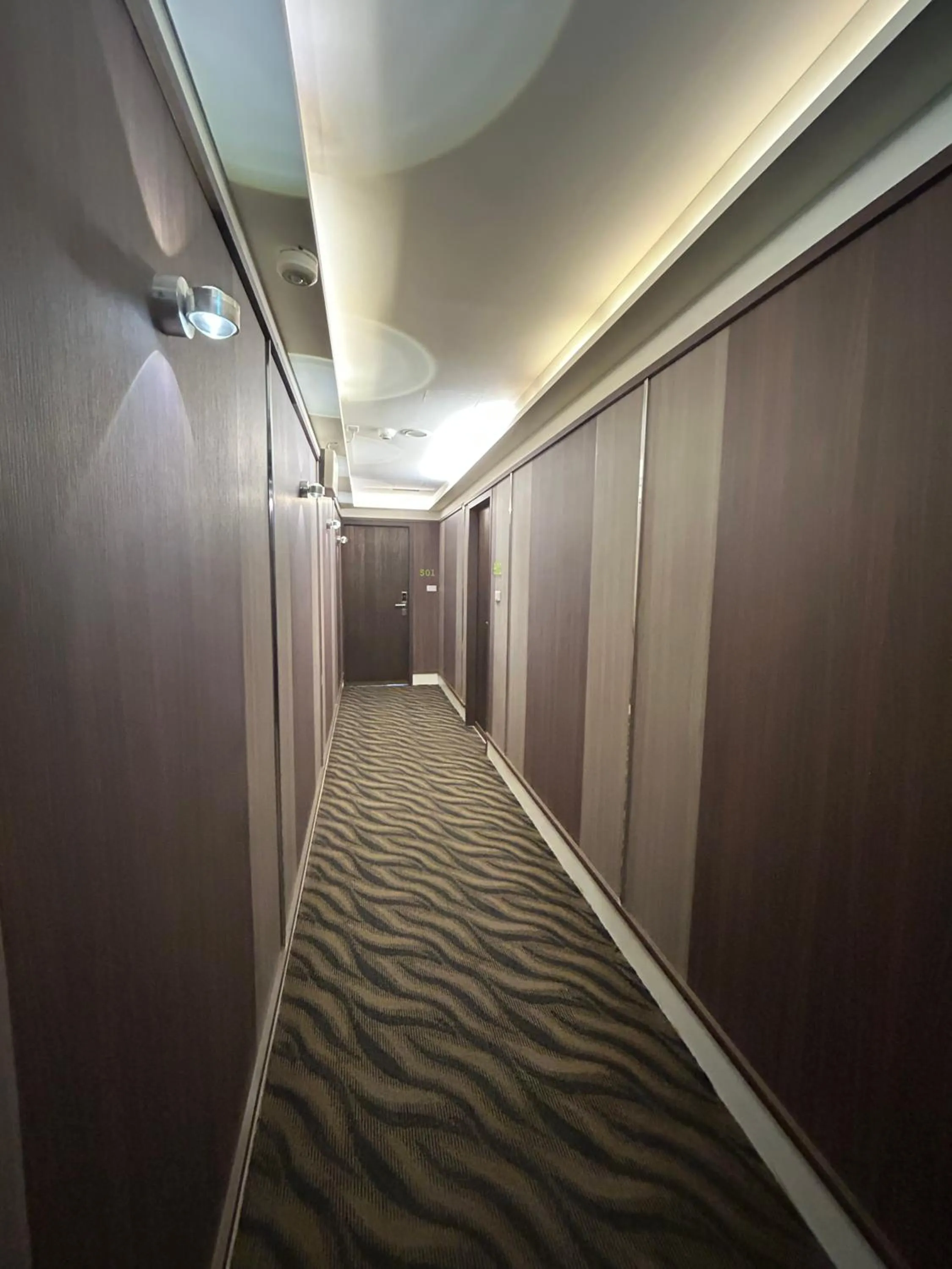 Floor plan in Benz Hotel