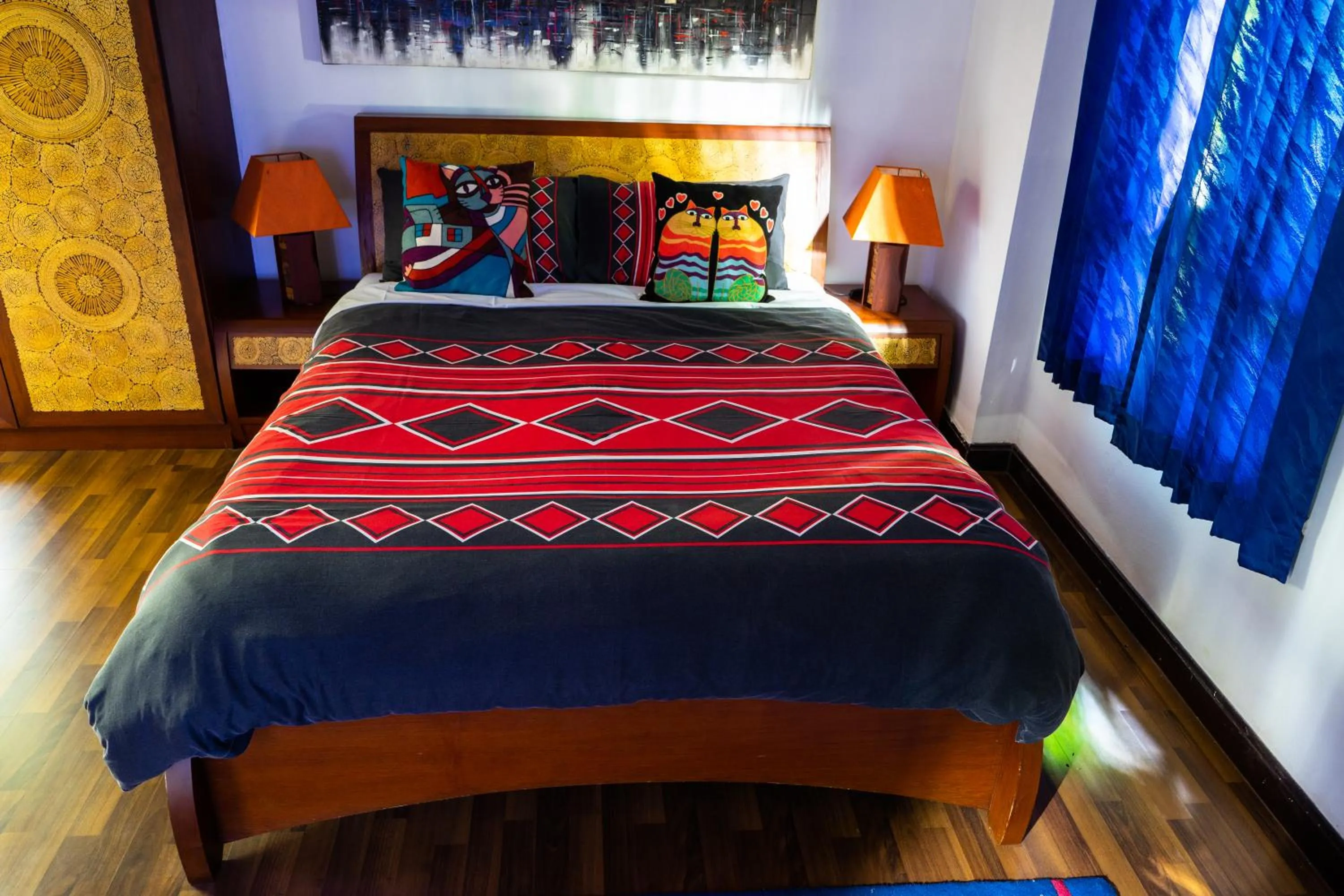 Bed in Rice Barn And Rooms