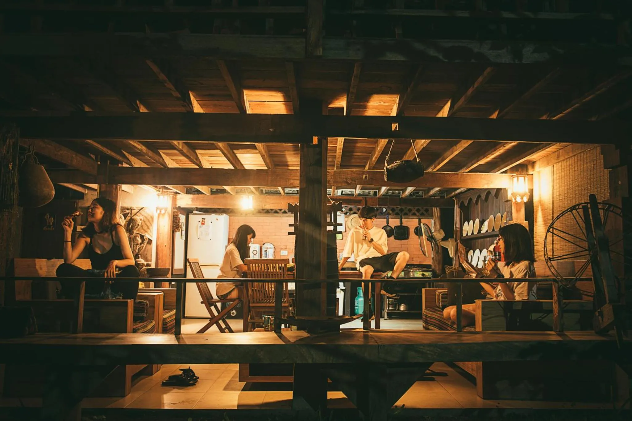 Night in Rice Barn And Rooms