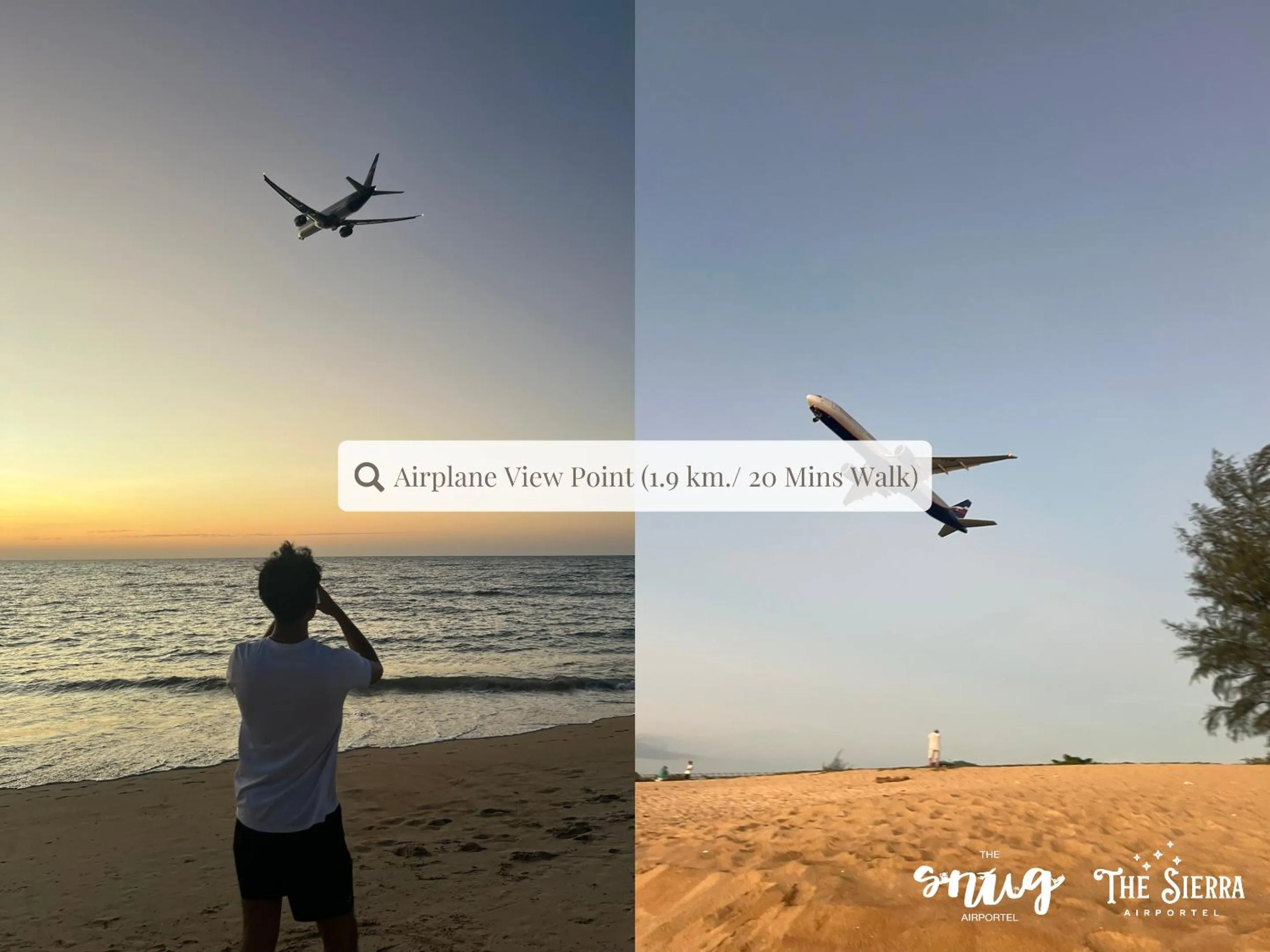 Beach in The Snug Airportel - Phuket Airport