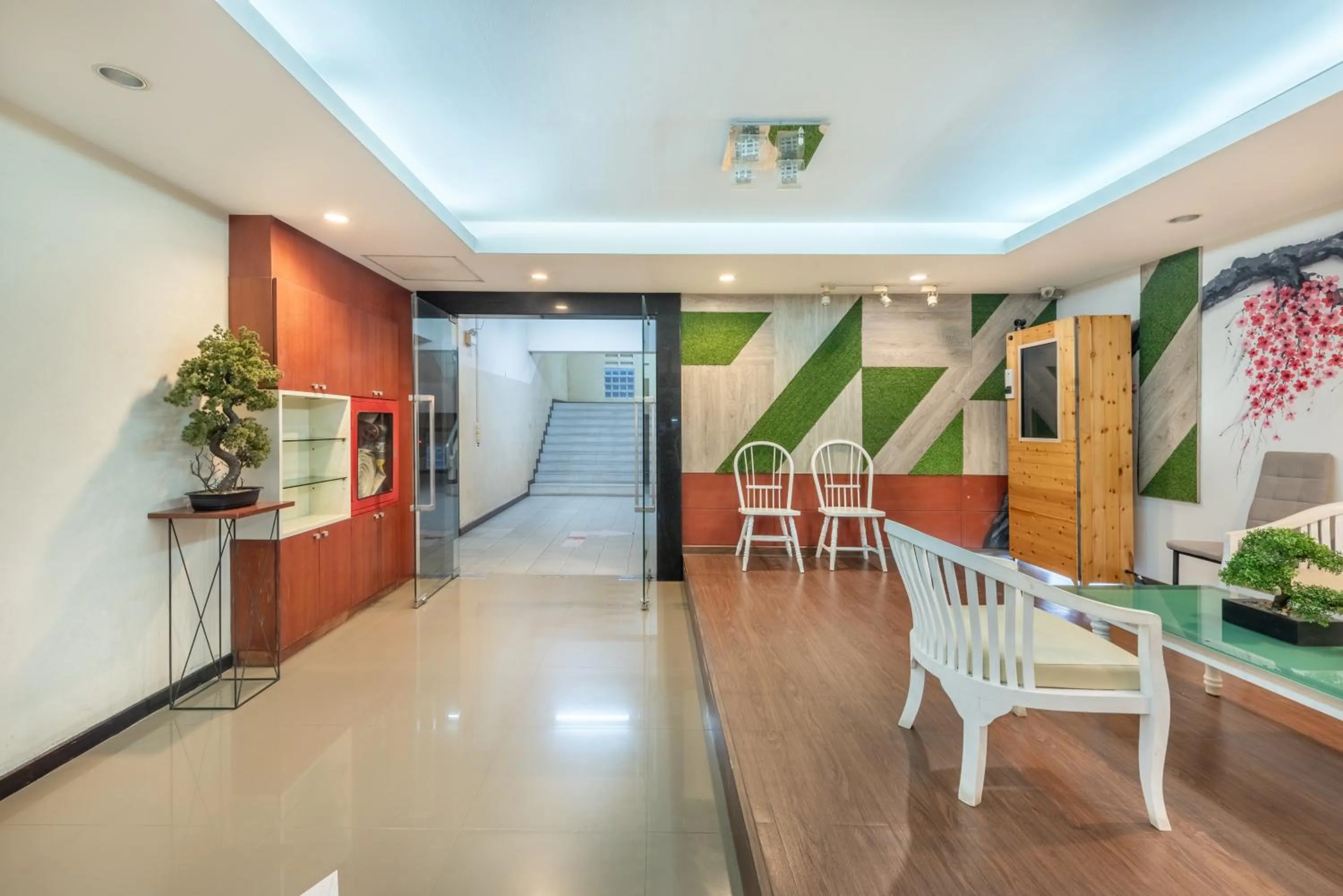 Lobby or reception in โรงแรมชิบะรูม นครราชสีมา เซ็นทรัลโคราช