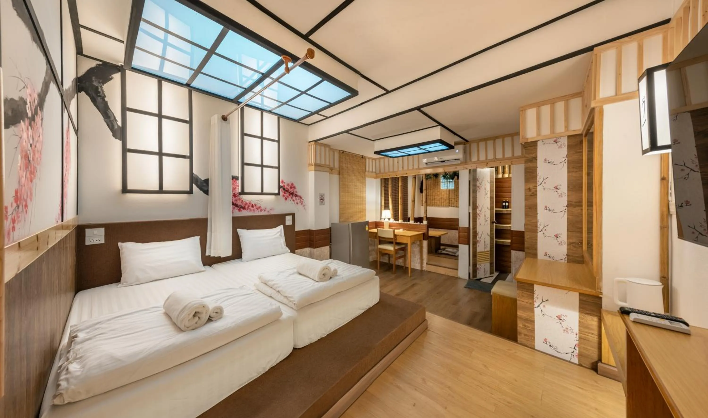 Photo of the whole room, Bed in โรงแรมชิบะรูม นครราชสีมา เซ็นทรัลโคราช