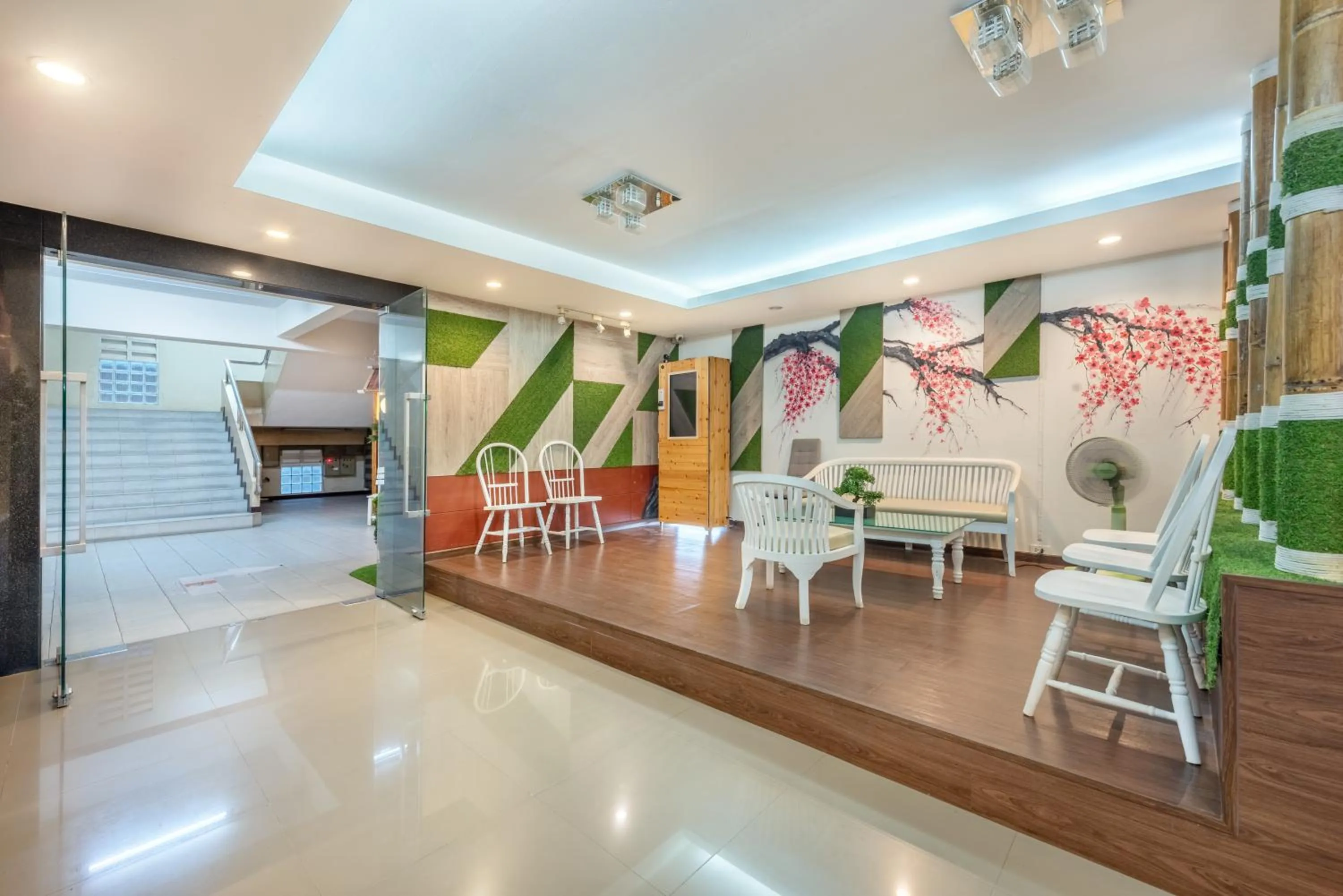 Lobby or reception in โรงแรมชิบะรูม นครราชสีมา เซ็นทรัลโคราช