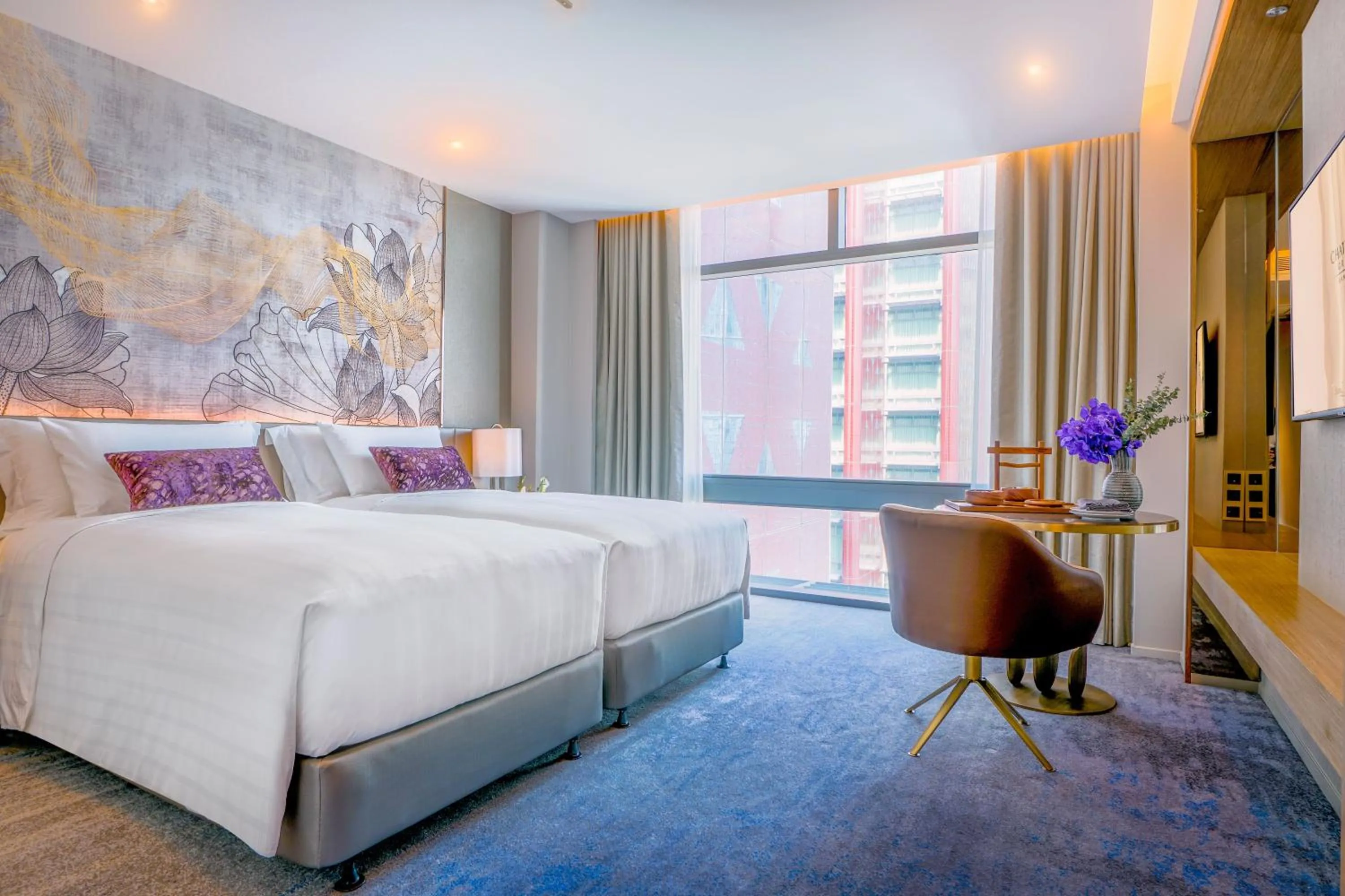 Bed in Chatrium Grand Bangkok