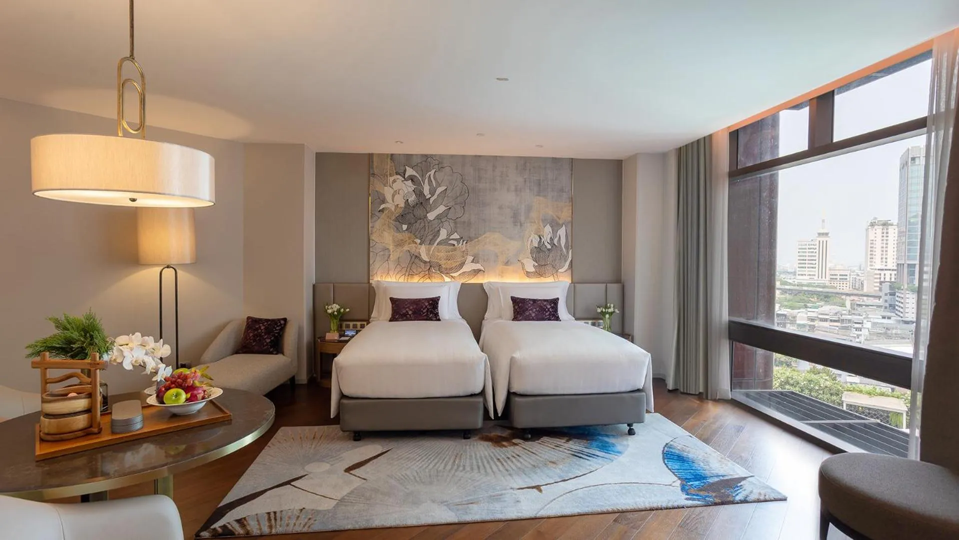 Bed in Chatrium Grand Bangkok