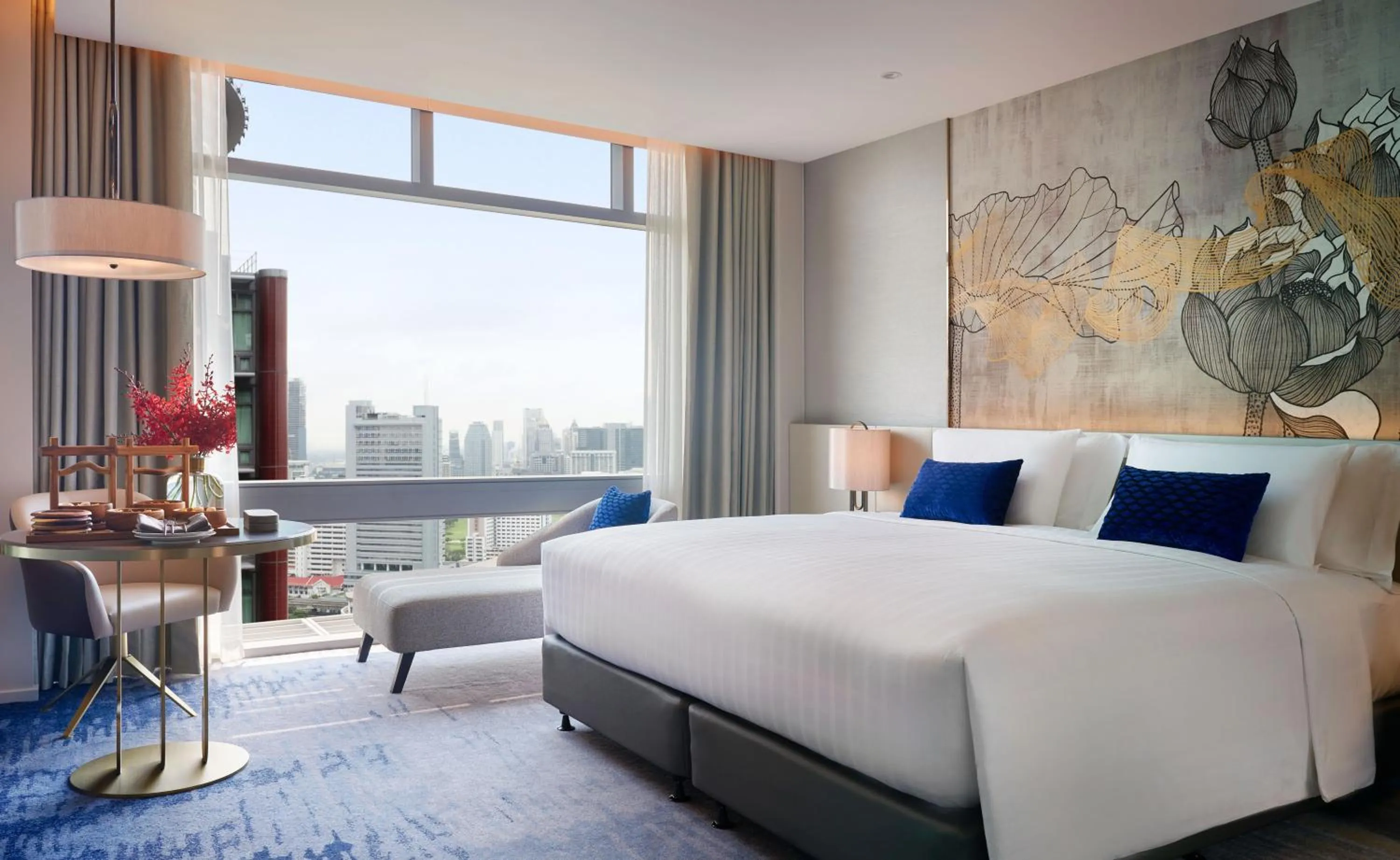 Bed in Chatrium Grand Bangkok