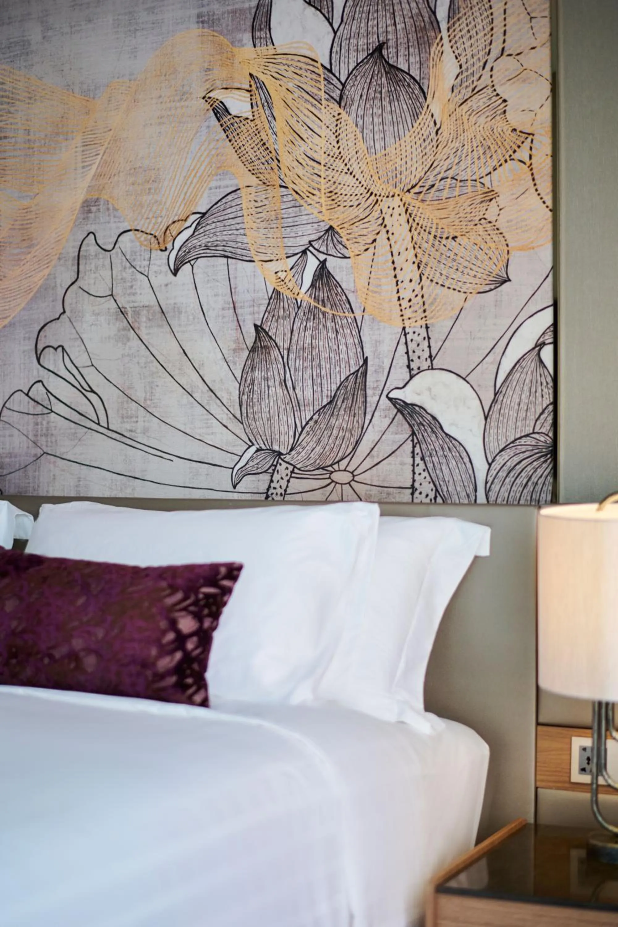 Bed in Chatrium Grand Bangkok