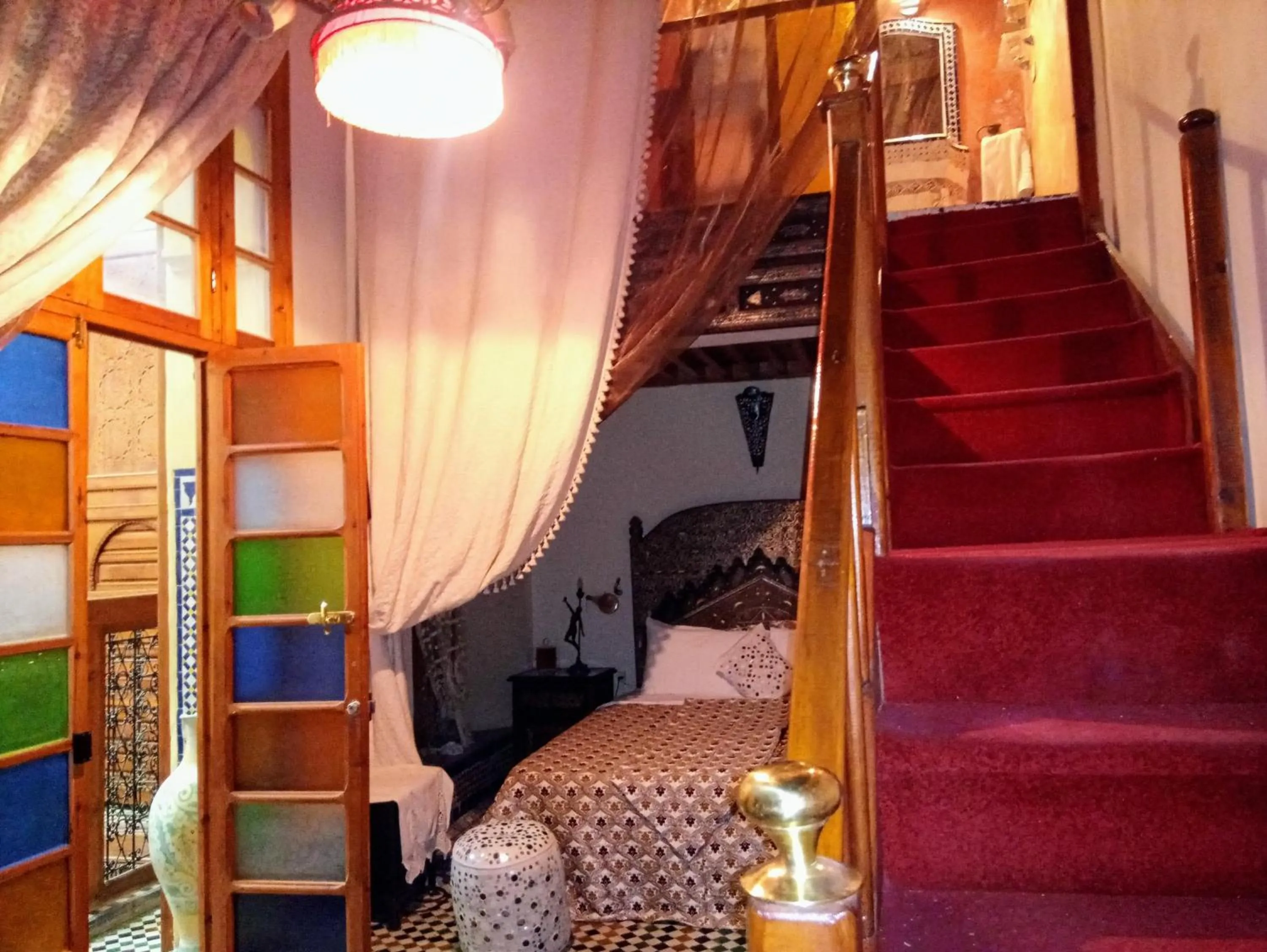 Bedroom, Bed in Riad Rchacha