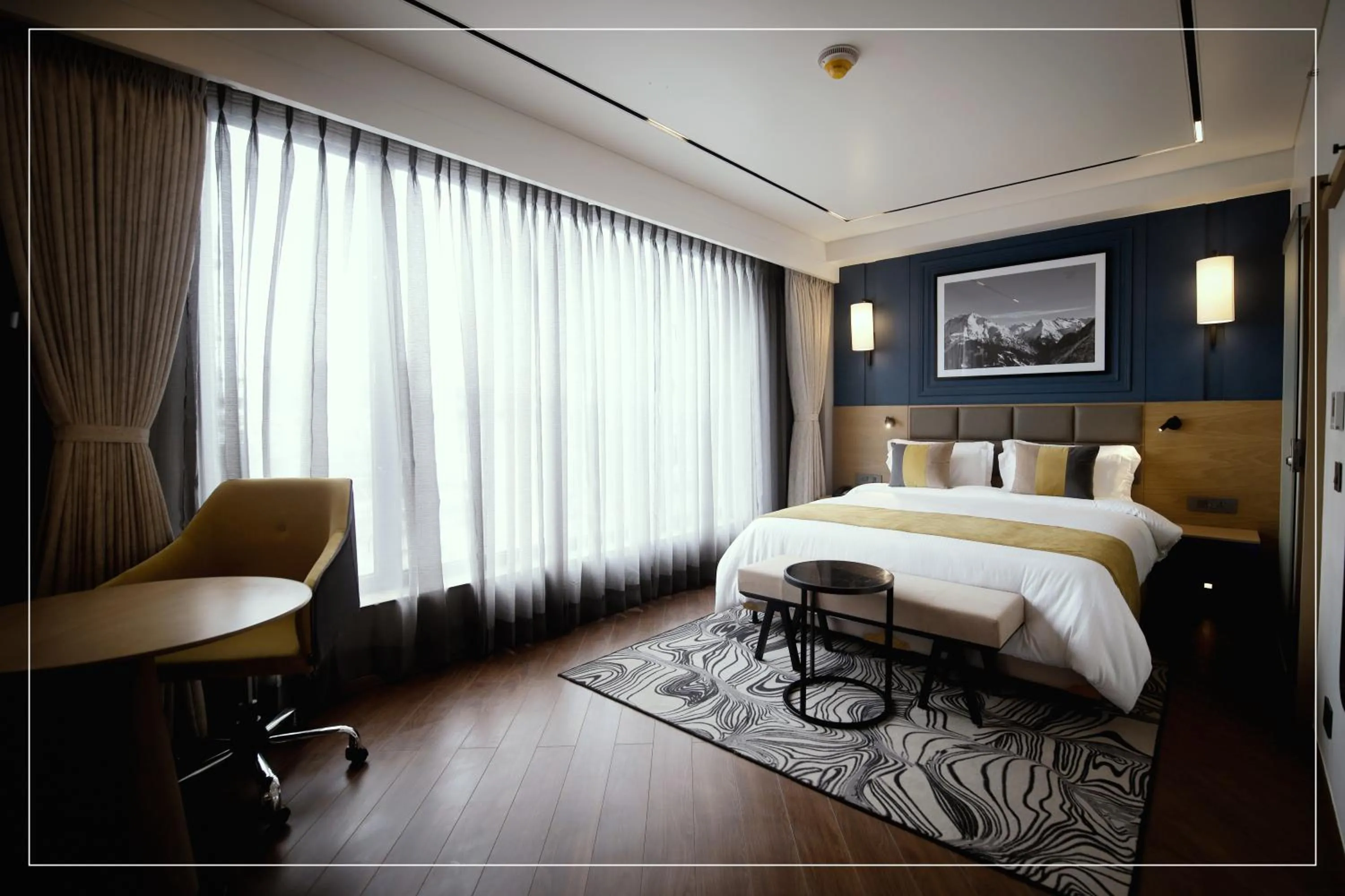 Bedroom, Bed in Ramada Encore by Wyndham Siliguri Sevoke Road