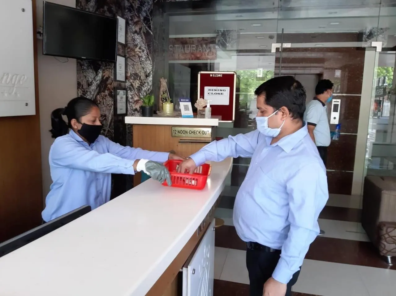 Lobby or reception in The Royal Melange Beacon