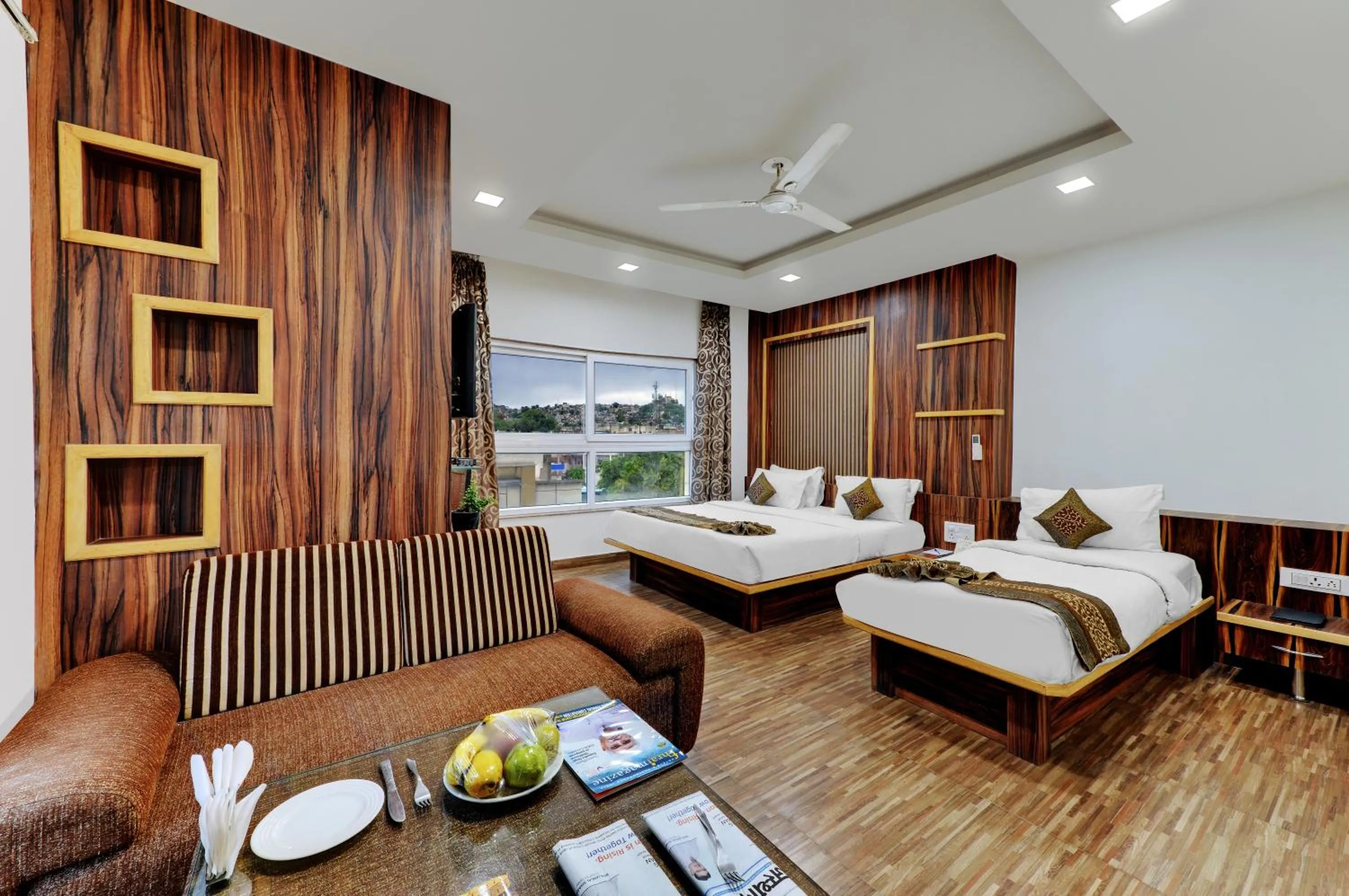 View (from property/room), Bed in The Royal Melange Beacon