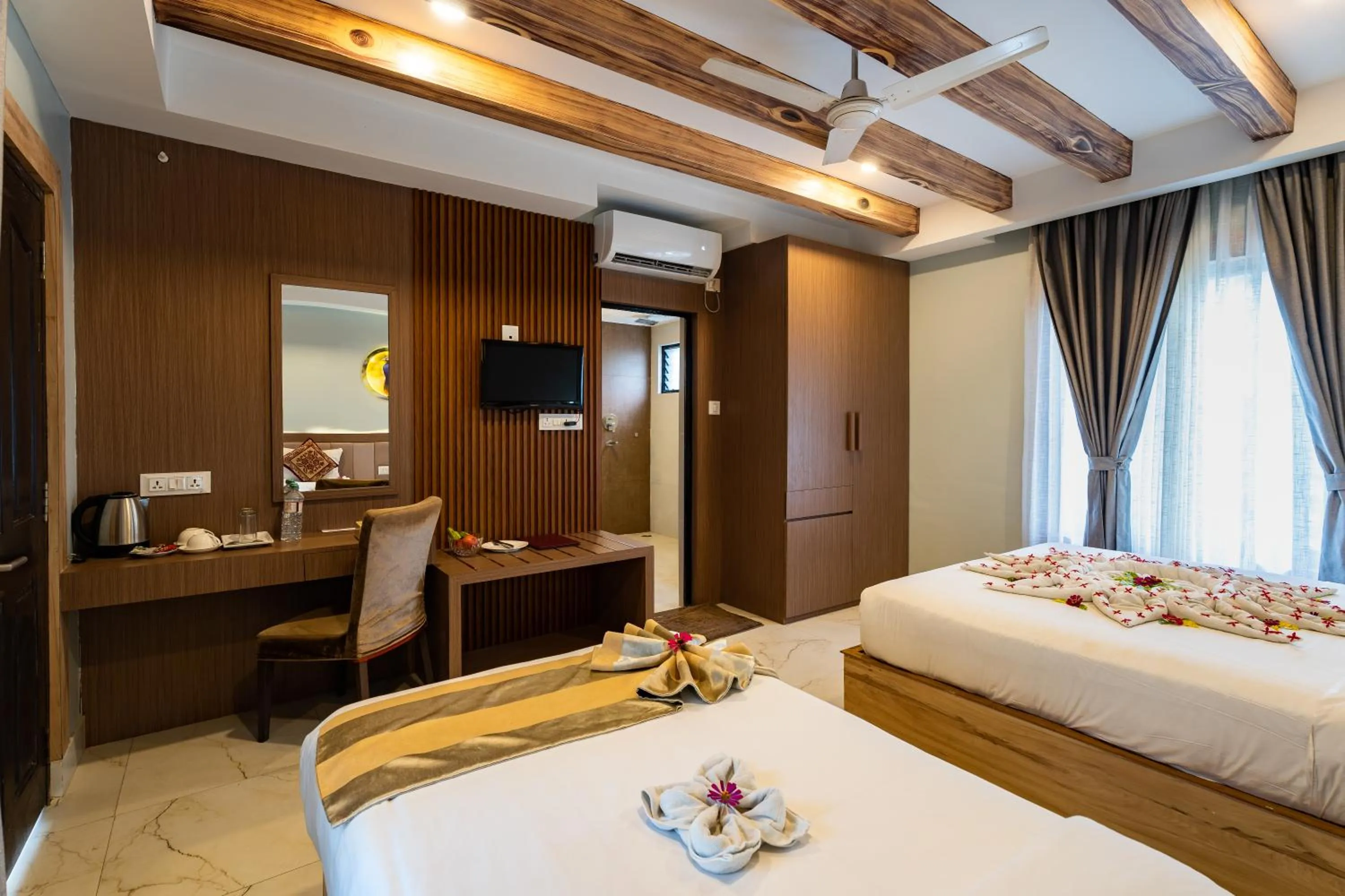 Bed in Hotel Seven Limited