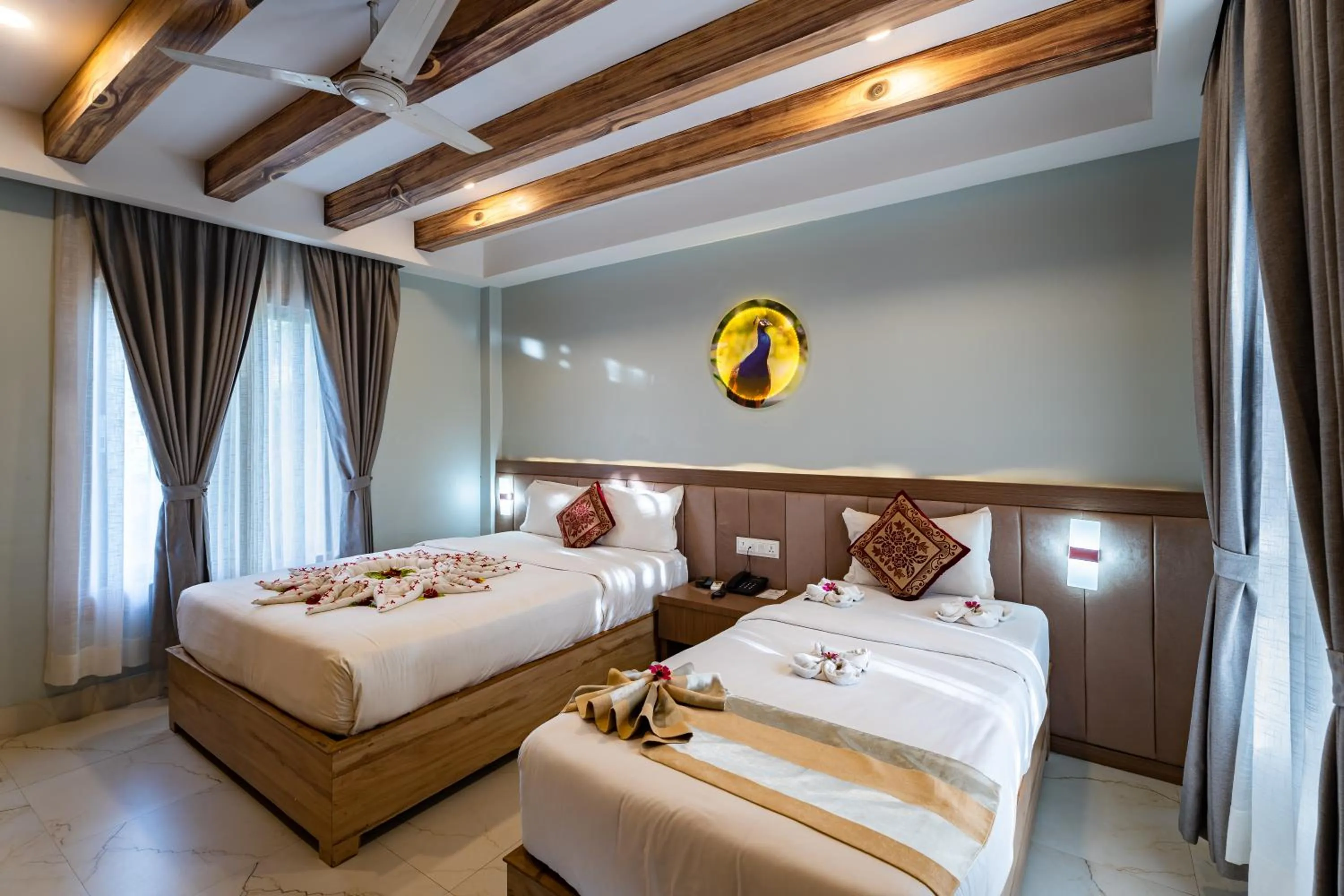 Bed in Hotel Seven Limited